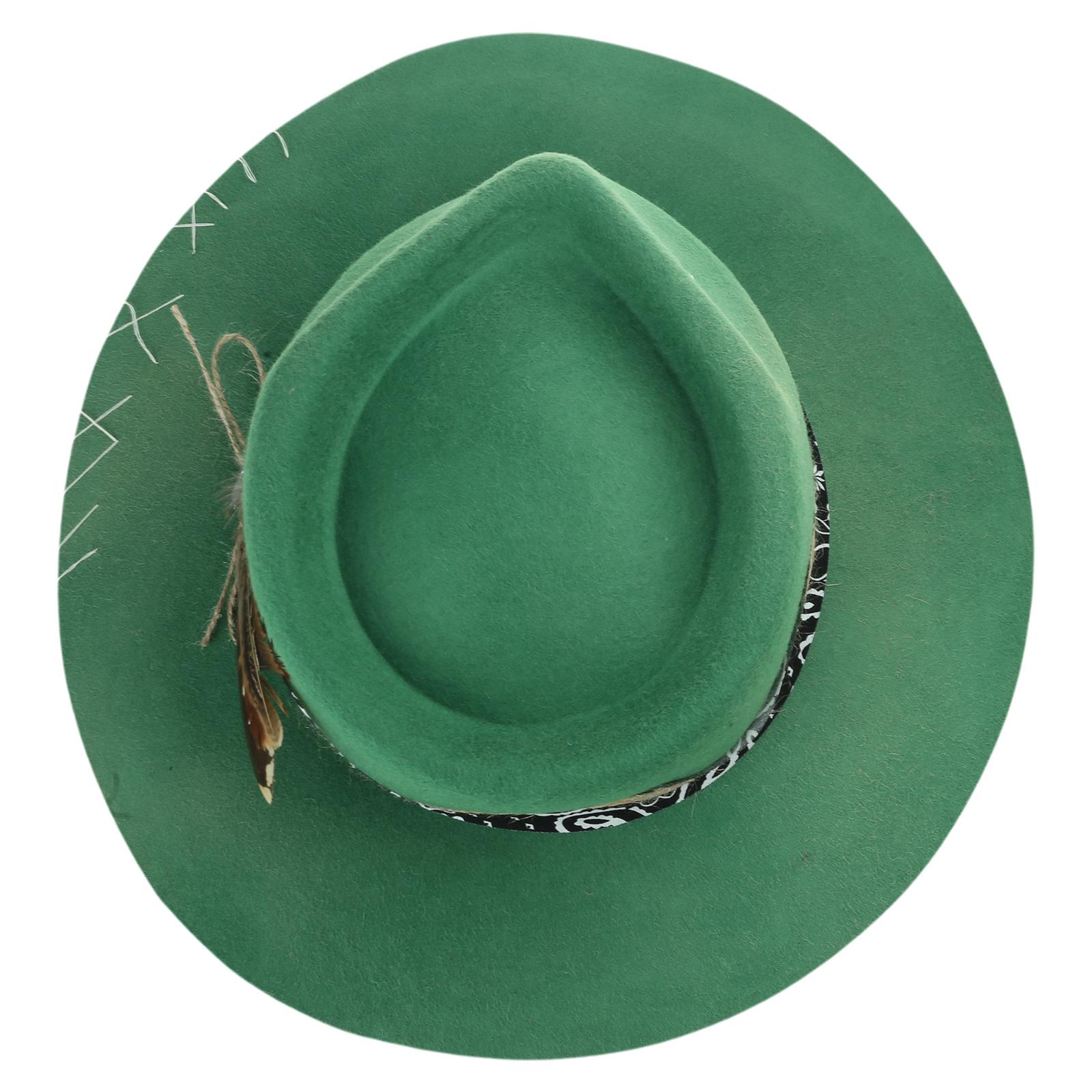 Classical Distressed Homburg Top Hat Panama Hat Gift for Boyfriend Wool Hat Cowboy Costume for Outdoor Gatherings зелёный
Classical Distressed Homburg Top Hat Panama Hat Gift for Boyfriend Wool Hat Cowboy Costume for Outdoor Gatherings зелёный