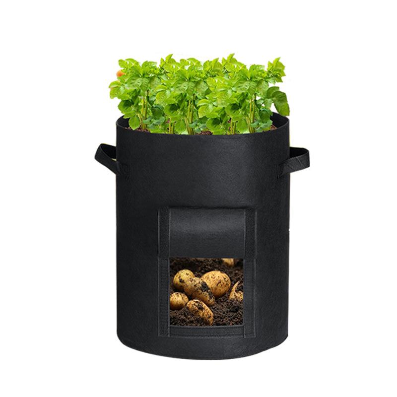 Plants Cultivation Bags Corner for Vegetable Garden Potato Grow Bags Non-woven Planter Grow Bags for Vegetables CZD02 (25x30CM)-15L чёрный
Plants Cultivation Bags Corner for Vegetable Garden Potato Grow Bags Non-woven Planter Grow Bags for Vegetables CZD02 (25x30CM)-15L чёрный