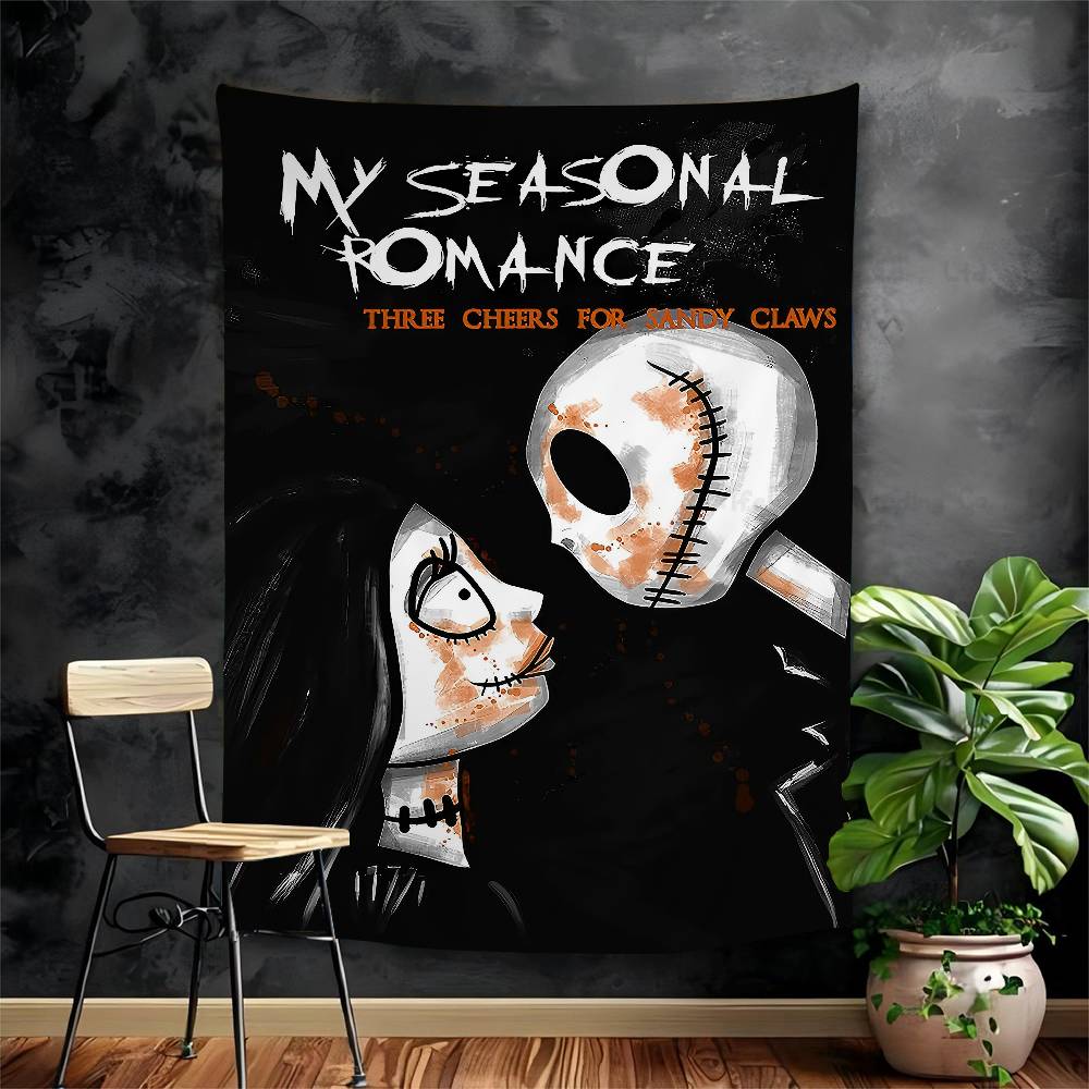 My CChemical RRomance Band Hanging Bohemian Tapestry Hanging Tarot Hippie Wall Rugs Dorm Japanese Tapestry 74x94cm(29x37in)
My CChemical RRomance Band Hanging Bohemian Tapestry Hanging Tarot Hippie Wall Rugs Dorm Japanese Tapestry 74x94cm(29x37in)