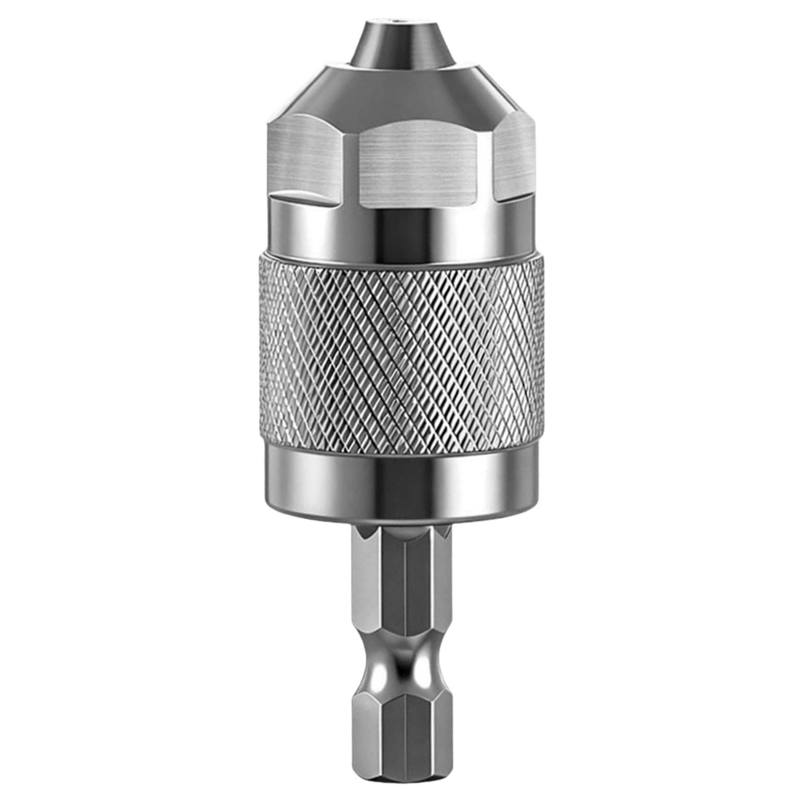 Keyless Drill Chuck Aluminum Alloy Quick Change Tool Hex Shank Keyless Chuck Adapter for Pneumatic Electric and Manual Tools срібний
Keyless Drill Chuck Aluminum Alloy Quick Change Tool Hex Shank Keyless Chuck Adapter for Pneumatic Electric and Manual Tools срібний