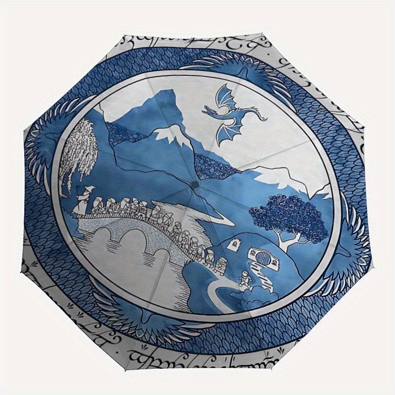 1pc The Lord of the Rings Automatic Folding Exquisite Umbrella with 8-Rib Compact & Lightweight Design, Self-Opening/ Closing060
1pc The Lord of the Rings Automatic Folding Exquisite Umbrella with 8-Rib Compact & Lightweight Design, Self-Opening/ Closing060