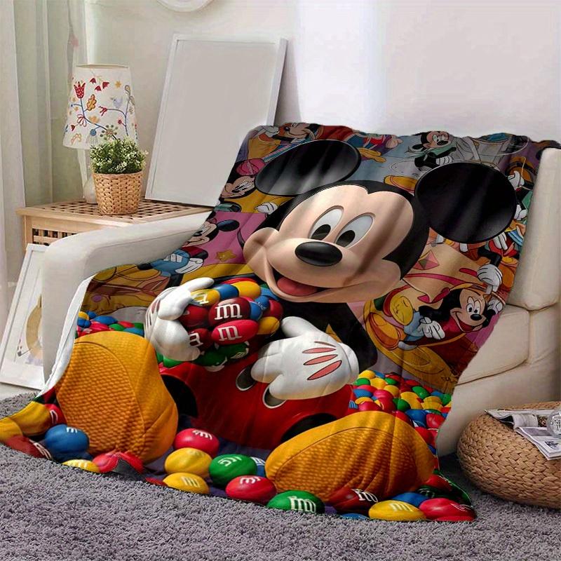 1pc Mickey Mouse Themed Blanket, Seasonal Universal, Home Decorative Throw, Cartoon Blanket, Soft Flannel Throw Blanket, Versatile & Cozy fo 100x150cm
1pc Mickey Mouse Themed Blanket, Seasonal Universal, Home Decorative Throw, Cartoon Blanket, Soft Flannel Throw Blanket, Versatile & Cozy fo 100x150cm