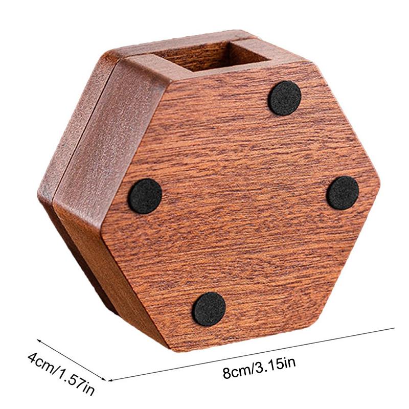 Solid Wood Hexagonal Coffee Filter Paper Box–Universal Storage with Magnetic Lid,Keeps Filters Dry&Tidy,Mini Dustproof Organizer
Solid Wood Hexagonal Coffee Filter Paper Box–Universal Storage with Magnetic Lid,Keeps Filters Dry&Tidy,Mini Dustproof Organizer