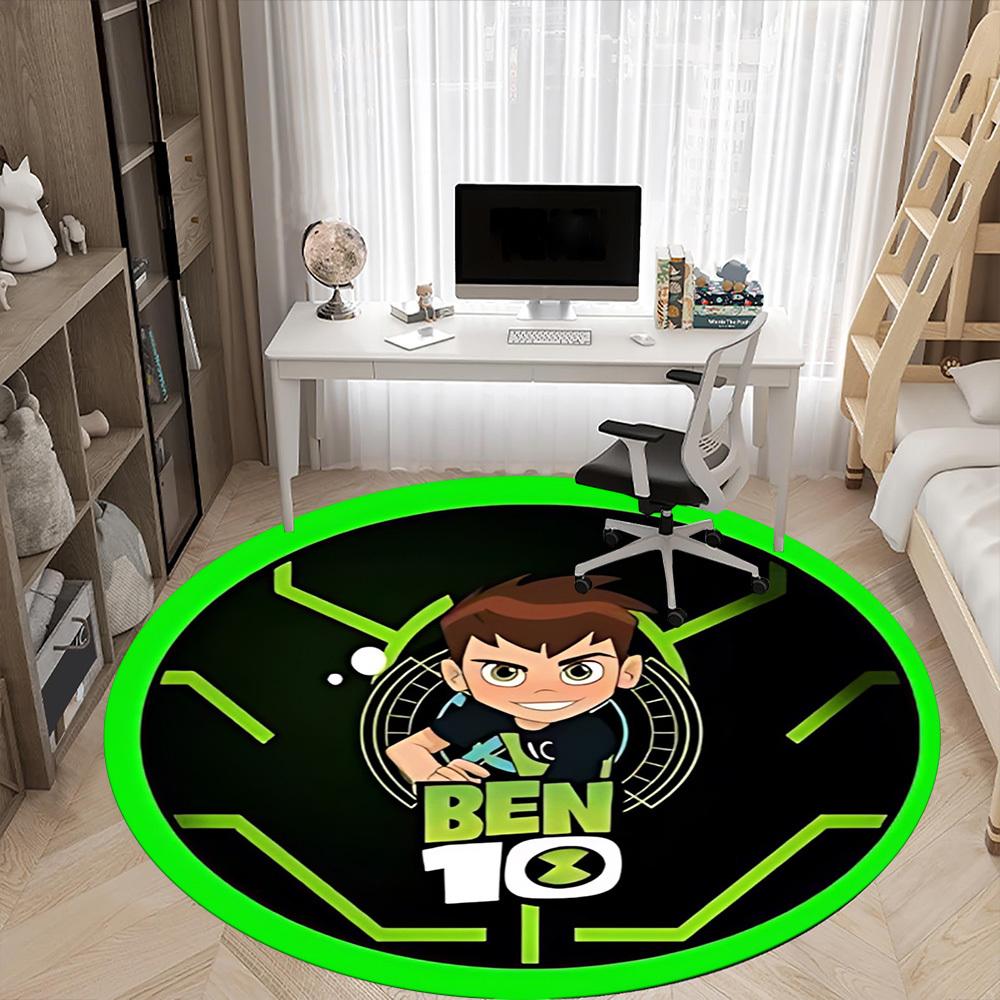 1PC Ben 10 Office Round Rug - Perfect for Office or Study Decor, Machine Washable, Non-Slip Backing, Decorative Floor Mat 100cm
1PC Ben 10 Office Round Rug - Perfect for Office or Study Decor, Machine Washable, Non-Slip Backing, Decorative Floor Mat 100cm