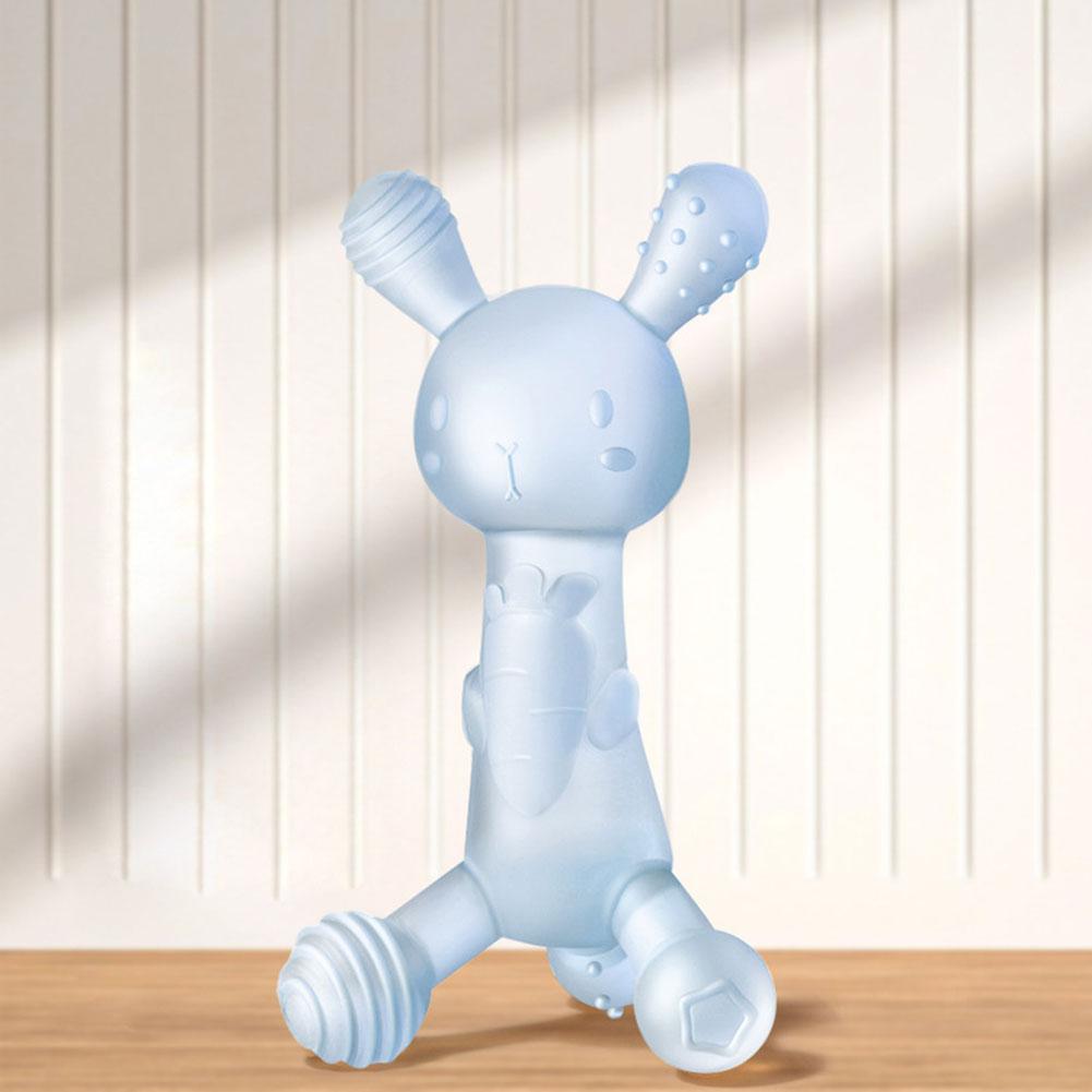 Baby Silicone Teething Training Toothbrush Rabbit Molar Stick BPA Free Safe Toddle Chew Toys Soft Stretchable Teether Soothe Gums Newborn Necessities синій
Baby Silicone Teething Training Toothbrush Rabbit Molar Stick BPA Free Safe Toddle Chew Toys Soft Stretchable Teether Soothe Gums Newborn Necessities синій