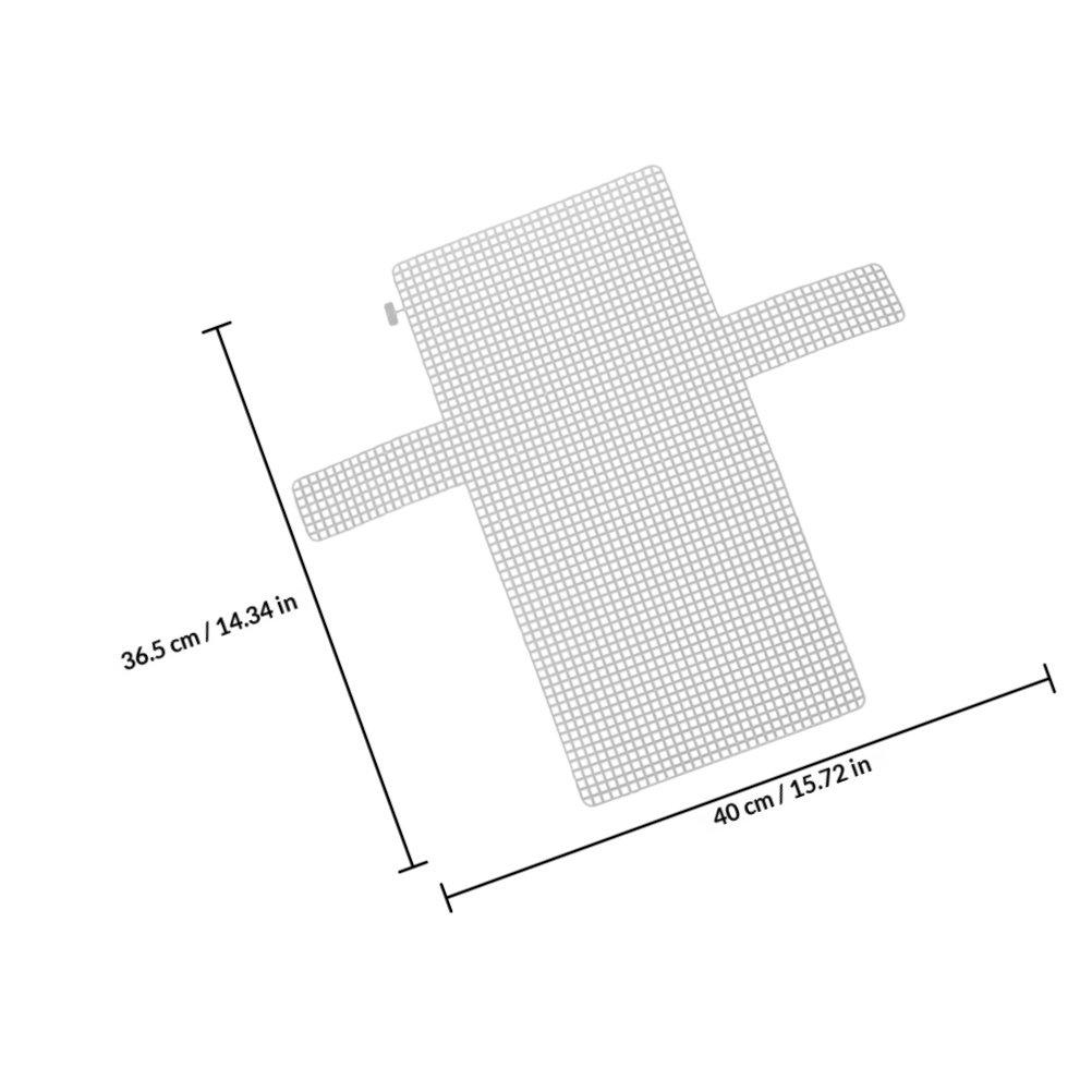 10Pcs Clear Plastic Mesh Canvas Sheets DIY Bag Making Kit for Knitting Crochet Woven Handbags Tight Weave Sturdy Craft Material білий
10Pcs Clear Plastic Mesh Canvas Sheets DIY Bag Making Kit for Knitting Crochet Woven Handbags Tight Weave Sturdy Craft Material білий