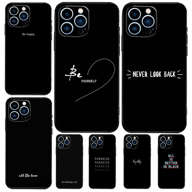 Simple Minamilst Black Quote Phone Case For iPhone 15 16 14 13 12 11 Pro Max Mini Plus XS X XR Back Cover iPhone 16
Simple Minamilst Black Quote Phone Case For iPhone 15 16 14 13 12 11 Pro Max Mini Plus XS X XR Back Cover iPhone 16