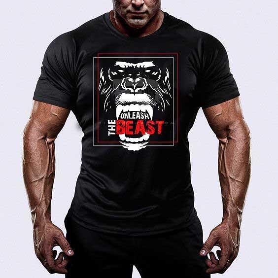 Gorilla Pure Cotton TShirt Cool Streetwear Fashion Men Fitness Muscle Black - Men s Summer Cotton Graphic Tee 5XL
Gorilla Pure Cotton TShirt Cool Streetwear Fashion Men Fitness Muscle Black - Men s Summer Cotton Graphic Tee 5XL