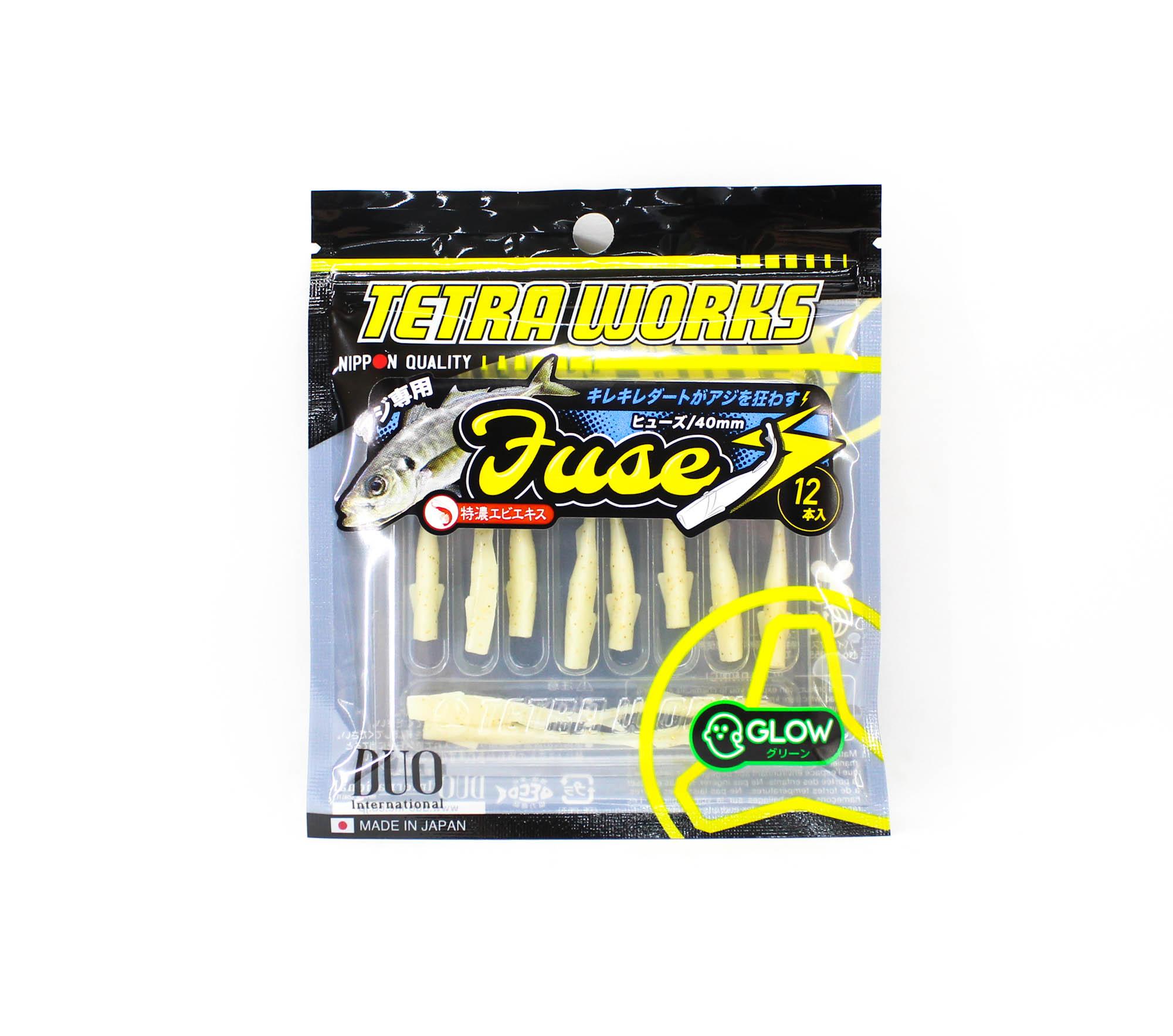 Duo Soft Lure Tetra Works Fuse 40mm 12 per pack S501 (9913)
Duo Soft Lure Tetra Works Fuse 40mm 12 per pack S501 (9913)