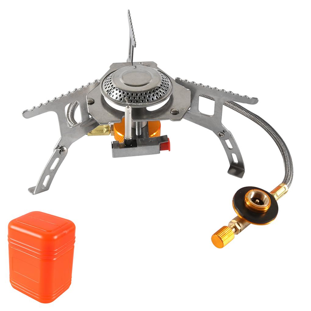Stove Ignition Folded Stainless Steel Cooking Tools Cookware Split Burner Non-slip Outdoor Stoves for Camping Fishing Climbing
Stove Ignition Folded Stainless Steel Cooking Tools Cookware Split Burner Non-slip Outdoor Stoves for Camping Fishing Climbing