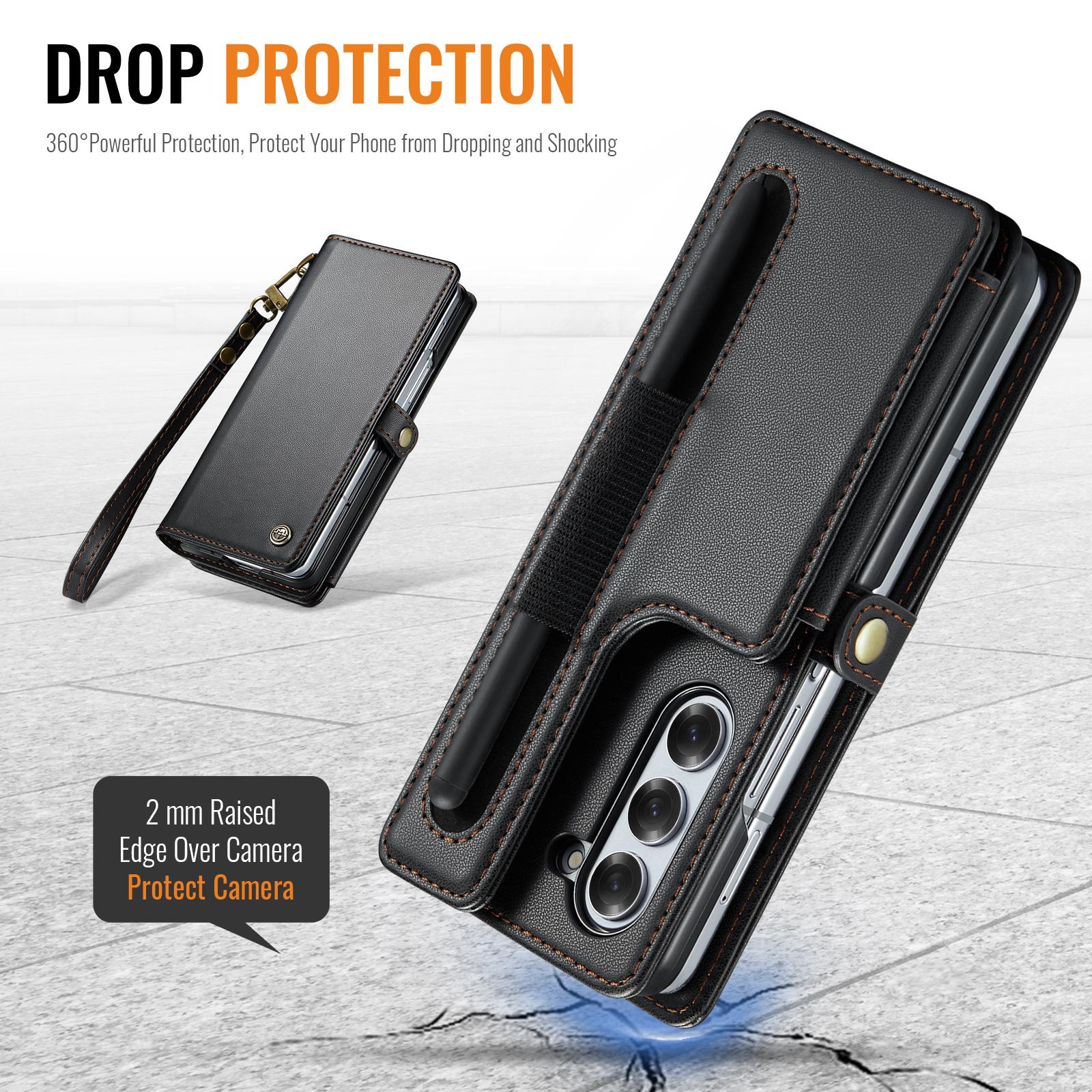 Fold6 Phone Cover Magnetic Bracket Wallet Luxury Leather Case for Samsung Galaxy Z Fold 6 5G RFID Card Pen Slot Holder+Hand Rope ZFold6 чёрный
Fold6 Phone Cover Magnetic Bracket Wallet Luxury Leather Case for Samsung Galaxy Z Fold 6 5G RFID Card Pen Slot Holder+Hand Rope ZFold6 чёрный