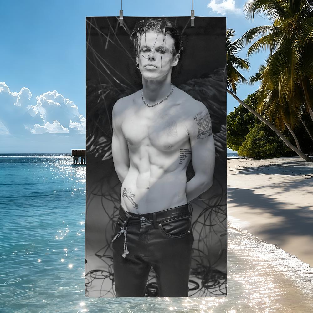 Singer Yungblud Idols Towel Quick Drying Beach Towels Are Suitable For Swimming Pools Camping Yoga And The Gym W30*H60(CM)
Singer Yungblud Idols Towel Quick Drying Beach Towels Are Suitable For Swimming Pools Camping Yoga And The Gym W30*H60(CM)