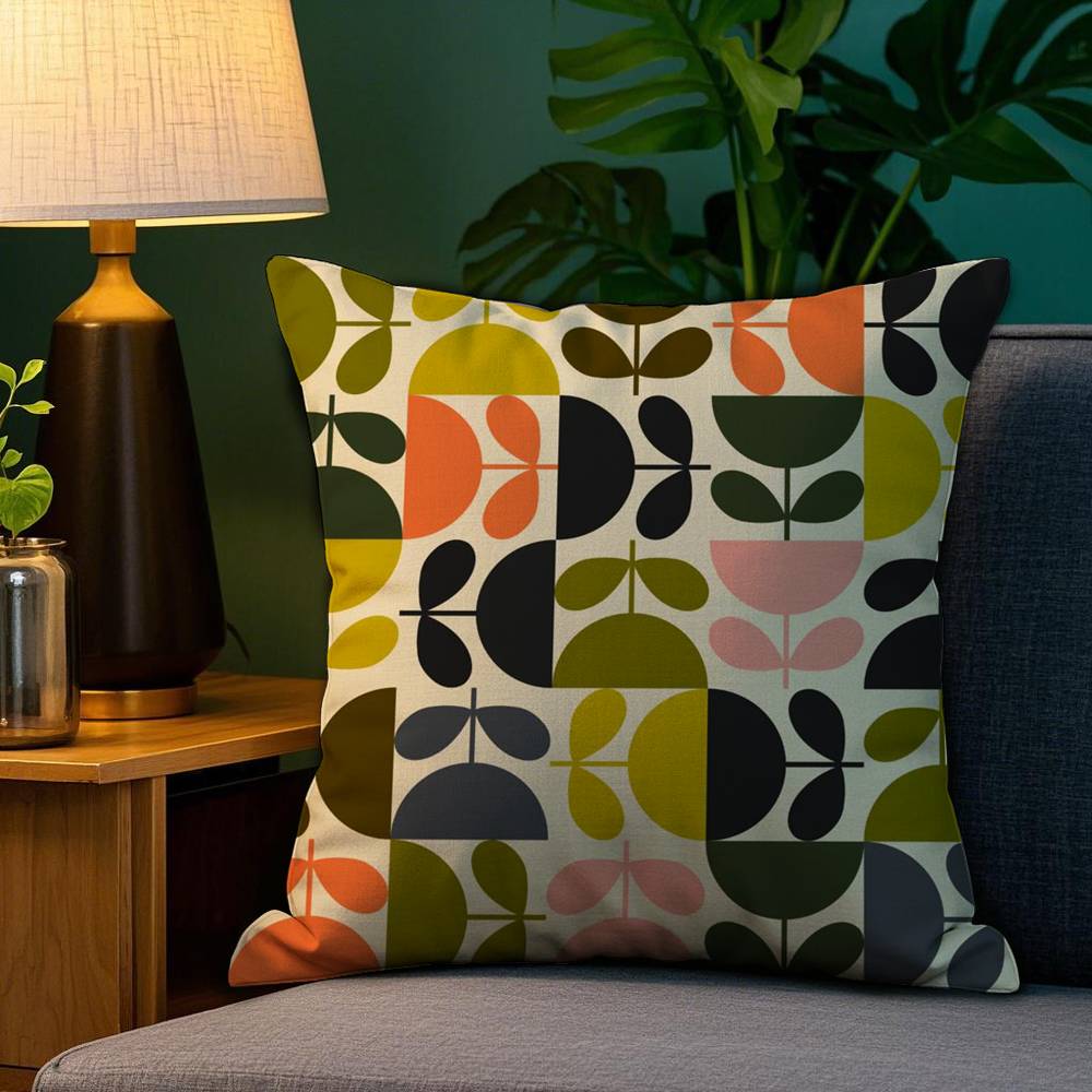 O-Orla Kiely Flower Pillow Case Plush Fabric Soft Double Sided Print Sofa Cushion Cover Throw Pillow Covers 12x12Inch
O-Orla Kiely Flower Pillow Case Plush Fabric Soft Double Sided Print Sofa Cushion Cover Throw Pillow Covers 12x12Inch