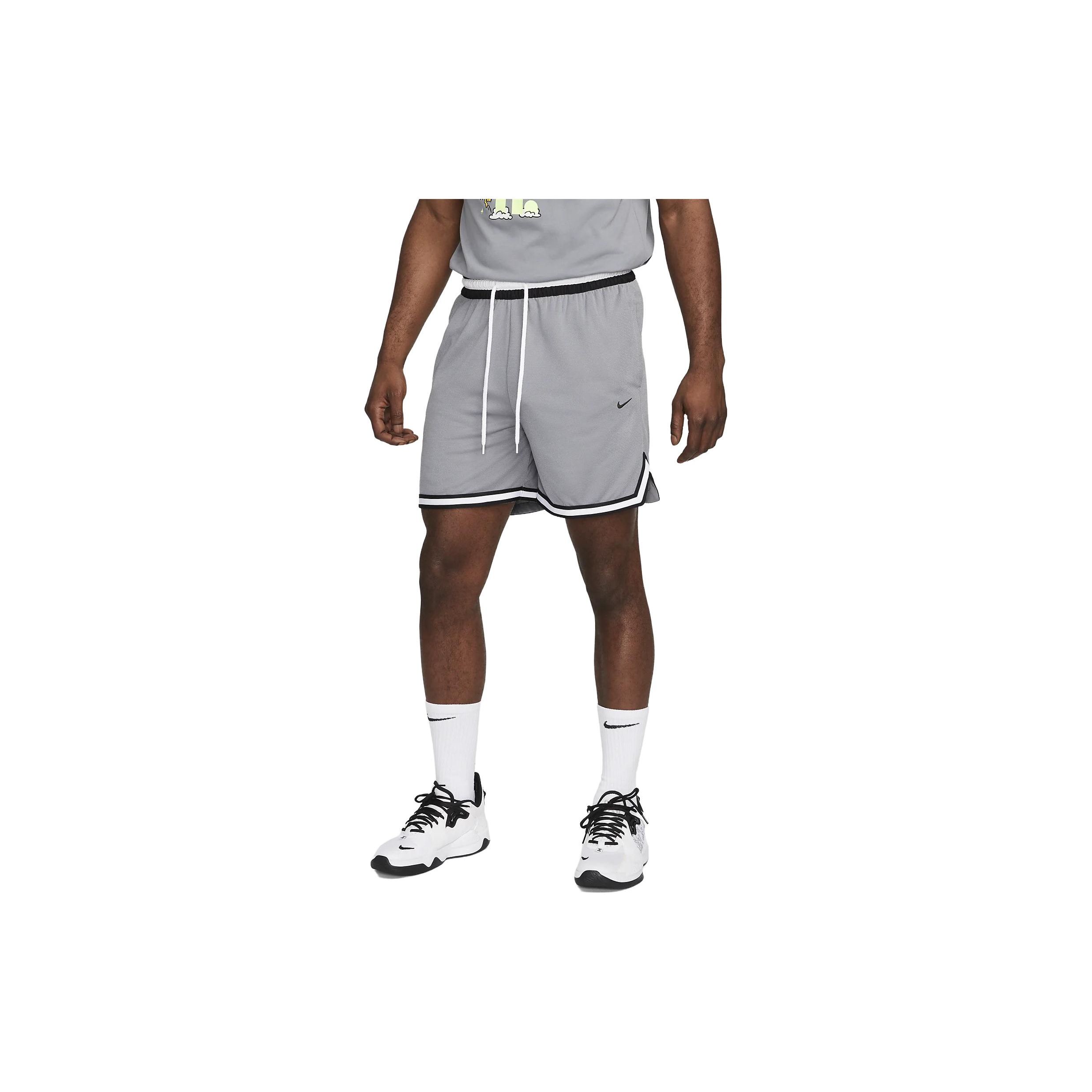 Nike Dri-Fit DNA High-Waisted Drawstring Athletic Training Shorts Men Light-Grey FQ4208-065
Nike Dri-Fit DNA High-Waisted Drawstring Athletic Training Shorts Men Light-Grey FQ4208-065