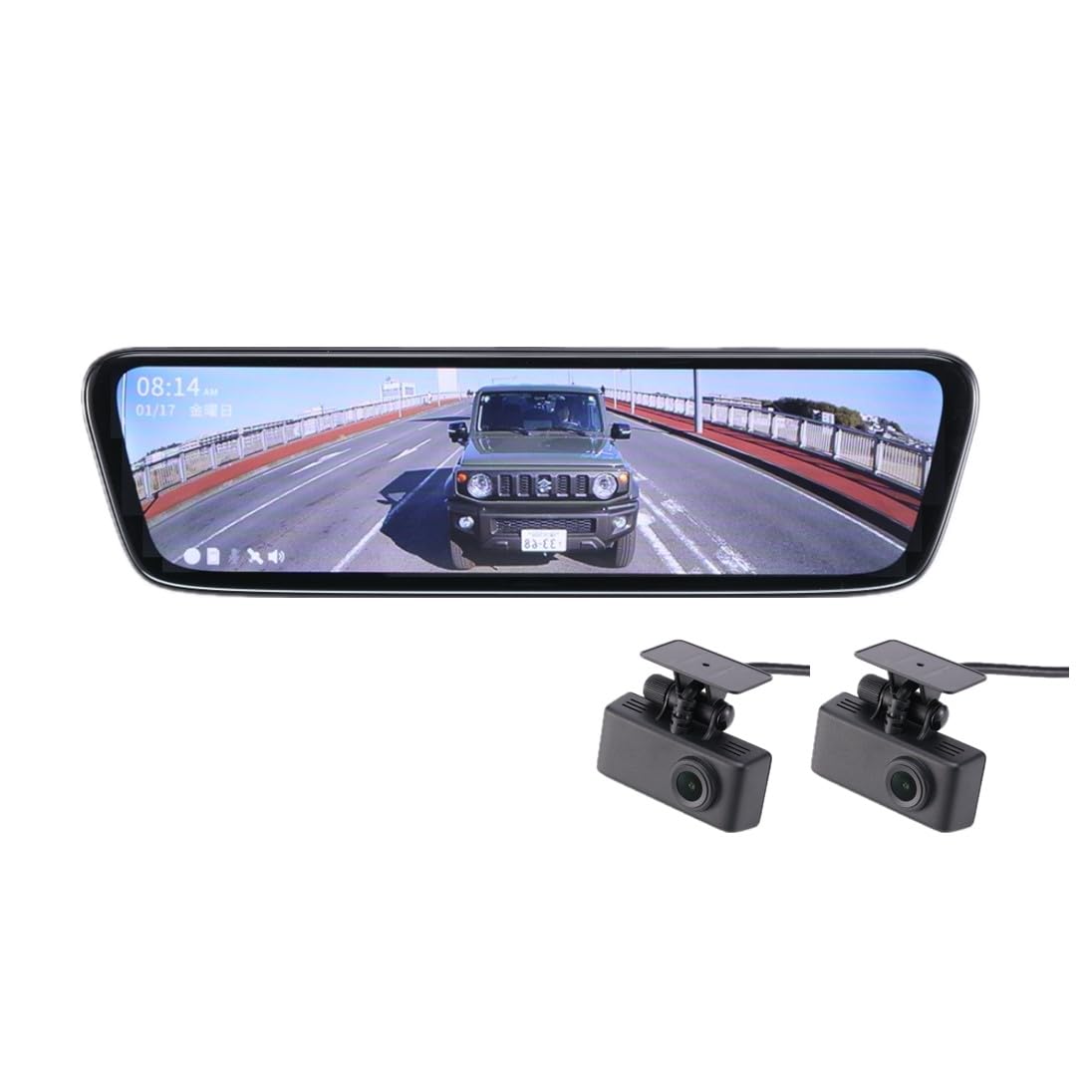 SKYWOOO digital mirror with drive back multilingual support 10-inch recorder, assist, 5-level zoom, чорний
SKYWOOO digital mirror with drive back multilingual support 10-inch recorder, assist, 5-level zoom, чорний