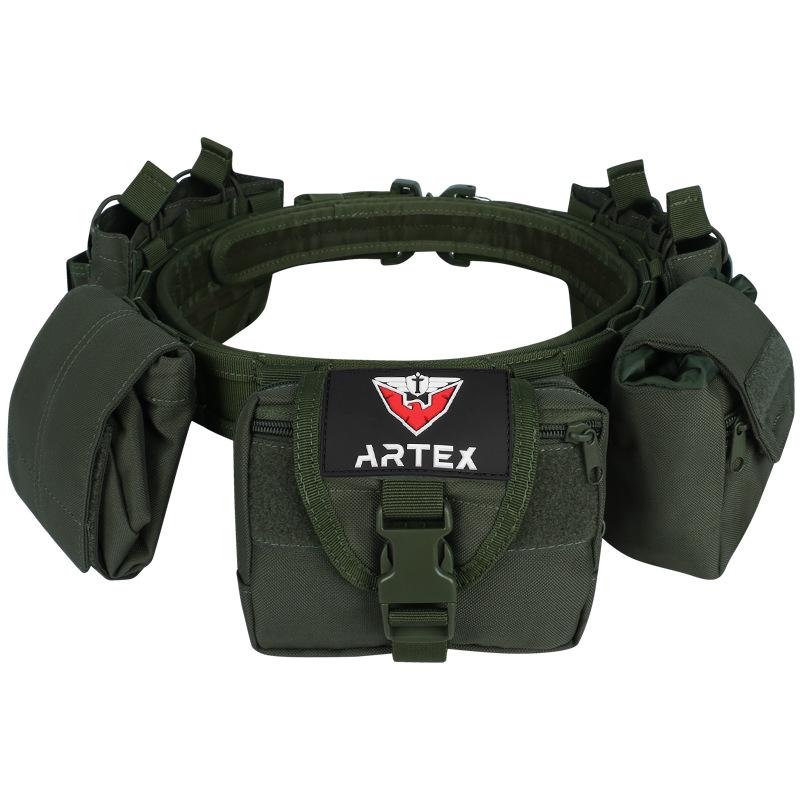 Cross-border Outdoor Tactical Belt with Quick Release Cobra Buckle - Multi-functional Nylon Design One Size
Cross-border Outdoor Tactical Belt with Quick Release Cobra Buckle - Multi-functional Nylon Design One Size