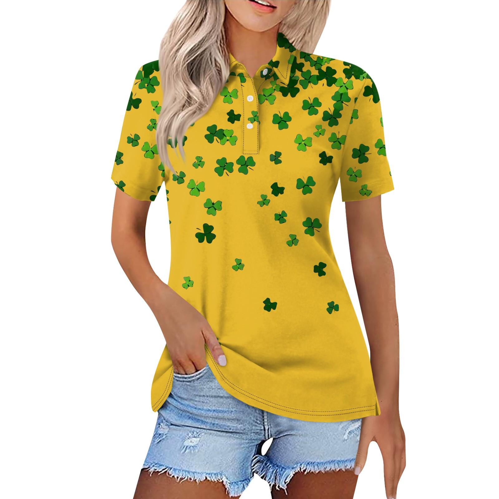 Женская модная повседневная рубашка с принтом на пуговицах с коротким рукавом M жёлтый
Женская модная повседневная рубашка с принтом на пуговицах с коротким рукавом M жёлтый