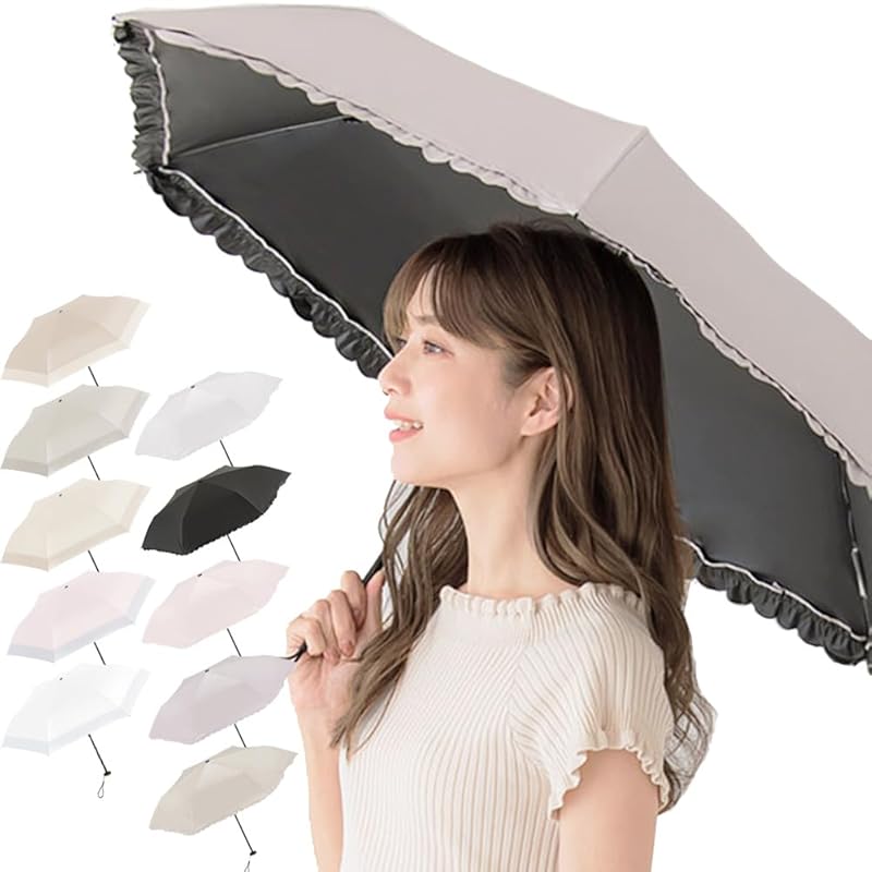 folding umbrella super lightweight For both rain and shine uv cut frills bicolor 100% complete blackout folding parasol Higasa folding umbrella unisex
folding umbrella super lightweight For both rain and shine uv cut frills bicolor 100% complete blackout folding parasol Higasa folding umbrella unisex