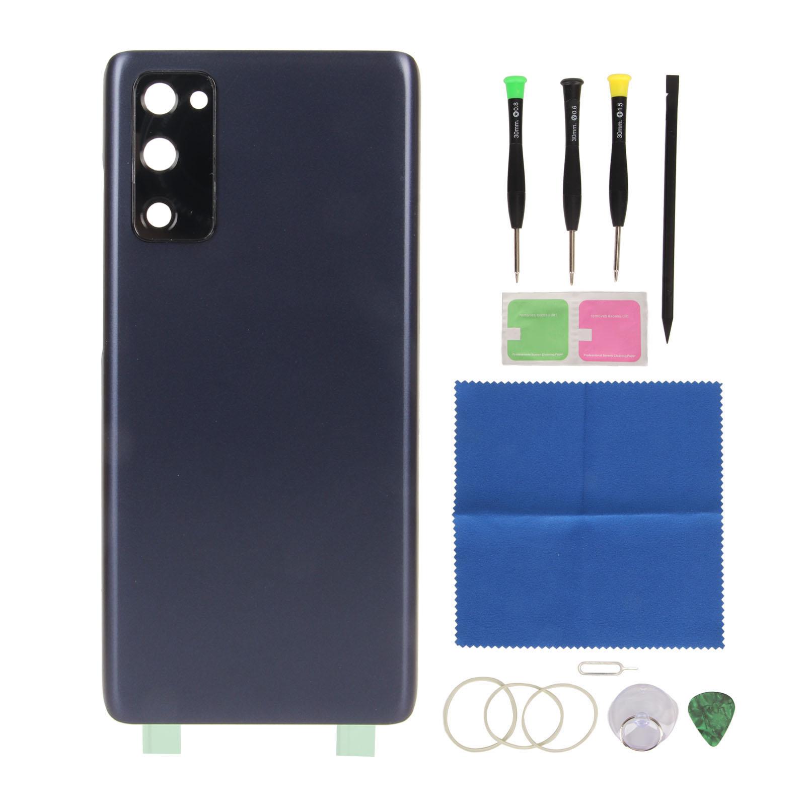 Back Cover Glass Replacement with Pre Installed Camera Frame and Tape Repair Tool Kit for Samsung синий
Back Cover Glass Replacement with Pre Installed Camera Frame and Tape Repair Tool Kit for Samsung синий