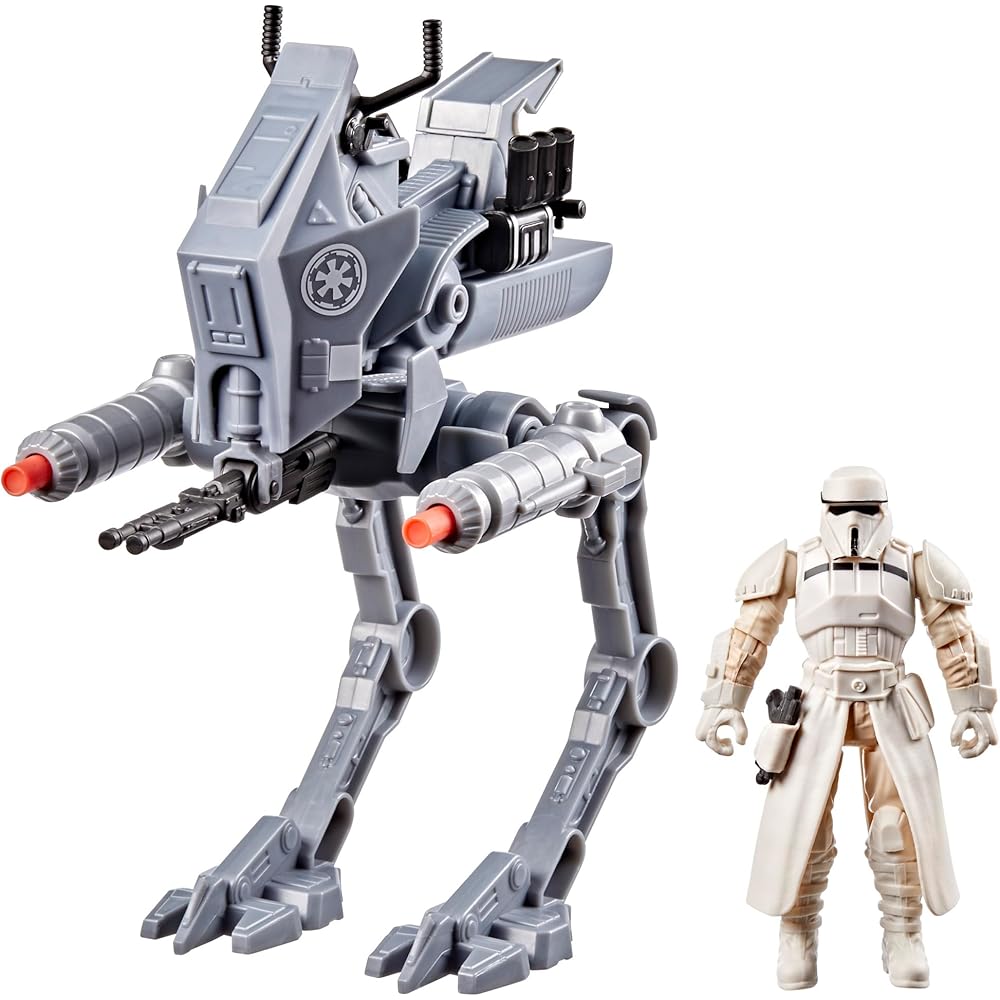 Hasbro Star Wars The Mandalorian AT-RT Vehicle with Imperial Driver Action Figure Toy for Boys and Girls 4 Years and Up
Hasbro Star Wars The Mandalorian AT-RT Vehicle with Imperial Driver Action Figure Toy for Boys and Girls 4 Years and Up