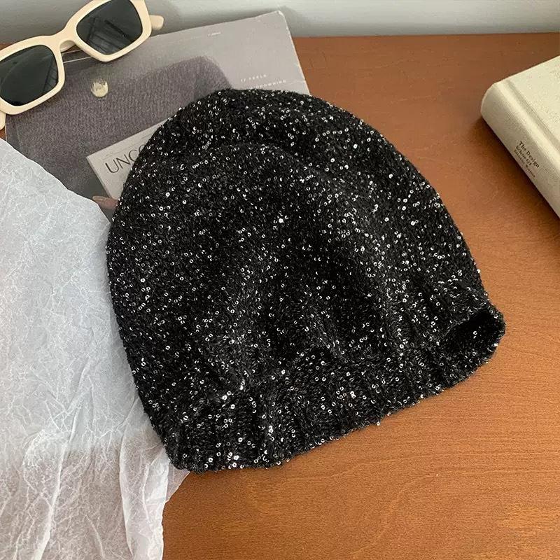 Корейская холодная шапка Осень и Зима Стиль маленького аромата Шапка вязаная пайетками Подчеркивающая лицо Маленькая Модная Шапка на голову One size
Корейская холодная шапка Осень и Зима Стиль маленького аромата Шапка вязаная пайетками Подчеркивающая лицо Маленькая Модная Шапка на голову One size