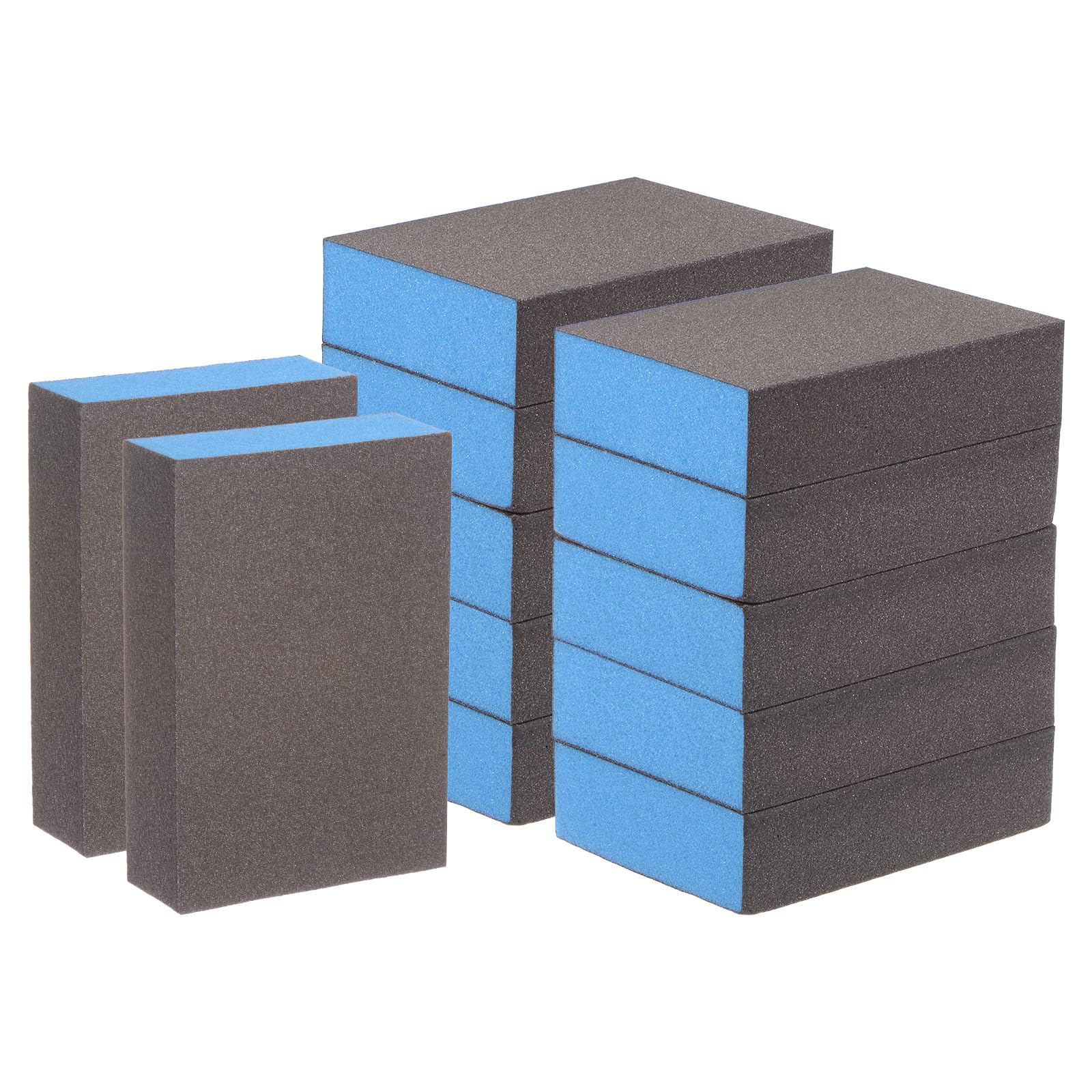uxcell 12pcs Sanding Sponge Block Grit Sanding Block 100x70x25mm Brown and Blue 800-1000
uxcell 12pcs Sanding Sponge Block Grit Sanding Block 100x70x25mm Brown and Blue 800-1000