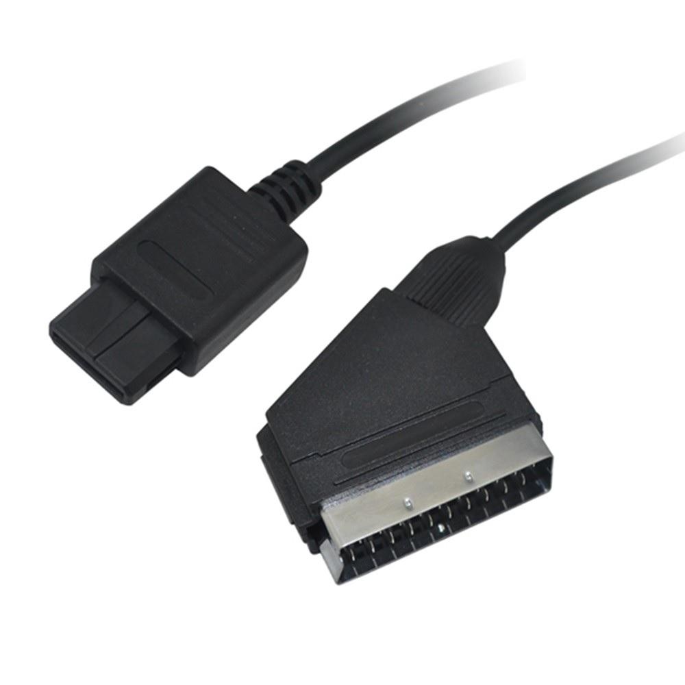 Новый высококачественный черный RGB Scart кабель 1,8 м для Nintendo 64 GameCube SNES NGC N64
Новый высококачественный черный RGB Scart кабель 1,8 м для Nintendo 64 GameCube SNES NGC N64