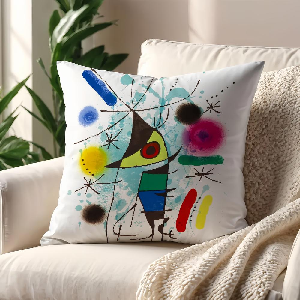 Art J-Joan M-Miro paintings cat cushion cover Pillow Cover Decoration Room Home Sofa living Office Car Nordic Simplicity 12x12Inch
Art J-Joan M-Miro paintings cat cushion cover Pillow Cover Decoration Room Home Sofa living Office Car Nordic Simplicity 12x12Inch