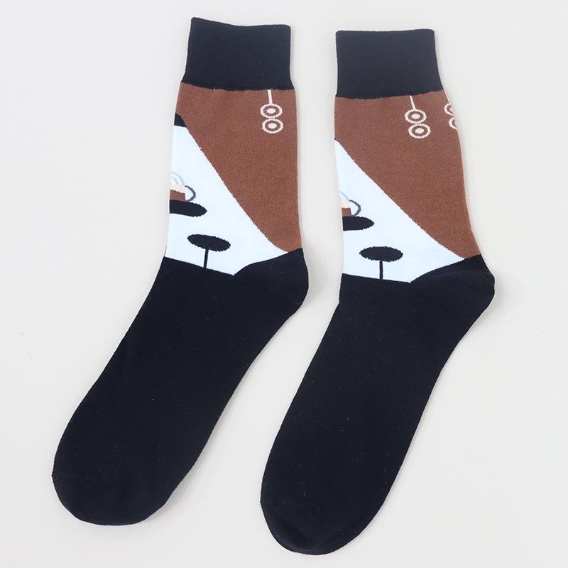 Женские модные весенне-осенние носки-гольфы с 3D-цифровым принтом и новой цветовой комбинацией 1 pair
Женские модные весенне-осенние носки-гольфы с 3D-цифровым принтом и новой цветовой комбинацией 1 pair