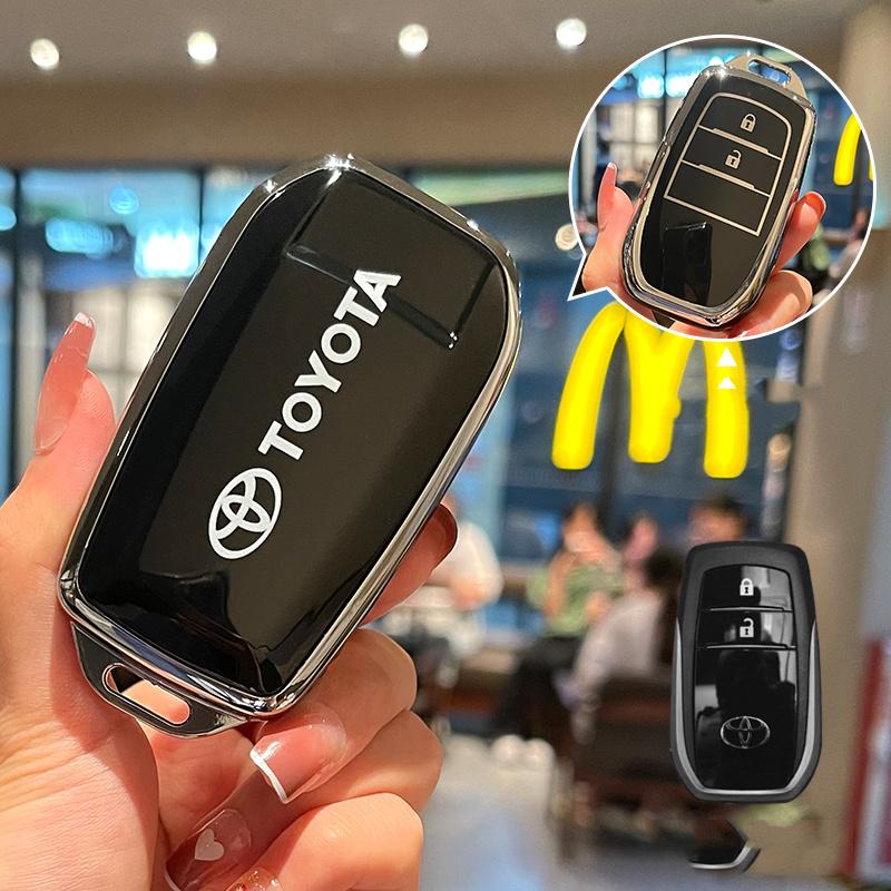 Fashion TPU Car Key Case Full Cover for Toyota CHR Hilux Fortuner Land Cruiser 200 Camry Corolla Crown RAV4 Highland Accessories
Fashion TPU Car Key Case Full Cover for Toyota CHR Hilux Fortuner Land Cruiser 200 Camry Corolla Crown RAV4 Highland Accessories