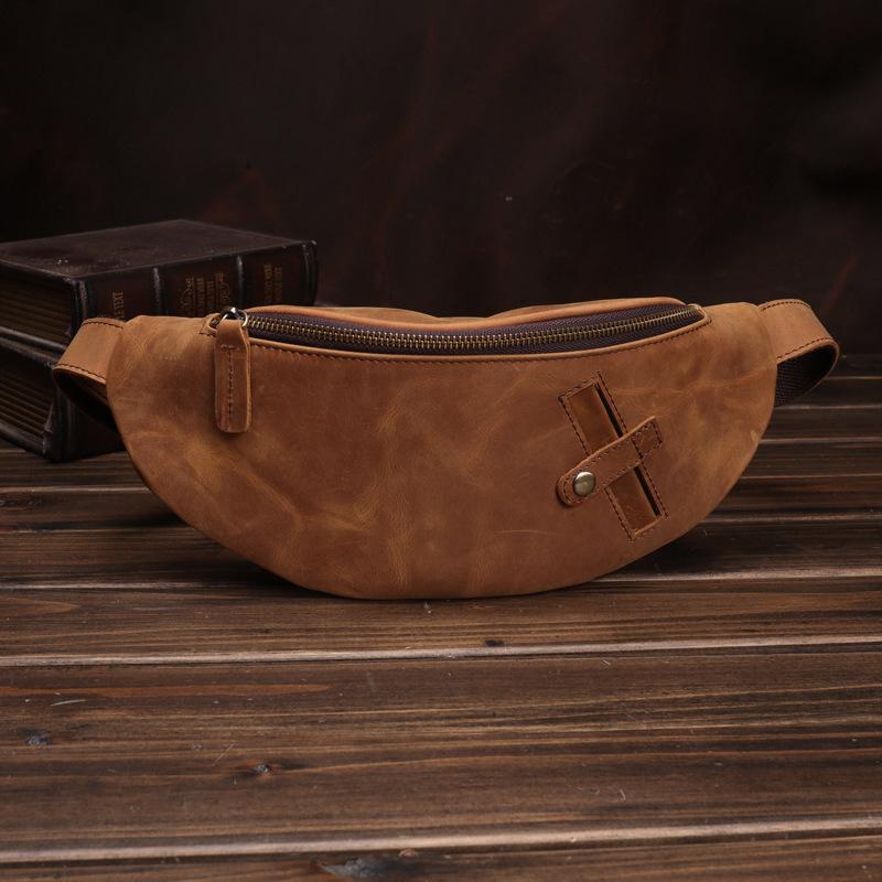 Waist Bag Head Layer Leather Phone Waist Bag Genuine Leather Collection Wallet Men s and Women s Outdoor Leisure Crossbody Chest Bag коричневий
Waist Bag Head Layer Leather Phone Waist Bag Genuine Leather Collection Wallet Men s and Women s Outdoor Leisure Crossbody Chest Bag коричневий