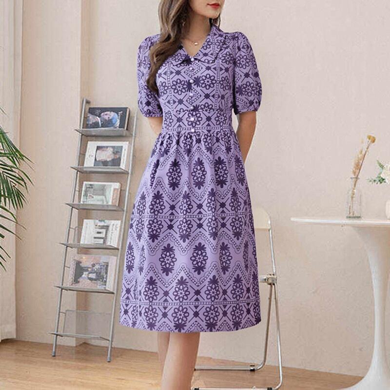 ZANZEA Женское повседневное летнее платье с отложным воротником и коротким рукавом с принтом 5XL
ZANZEA Женское повседневное летнее платье с отложным воротником и коротким рукавом с принтом 5XL
