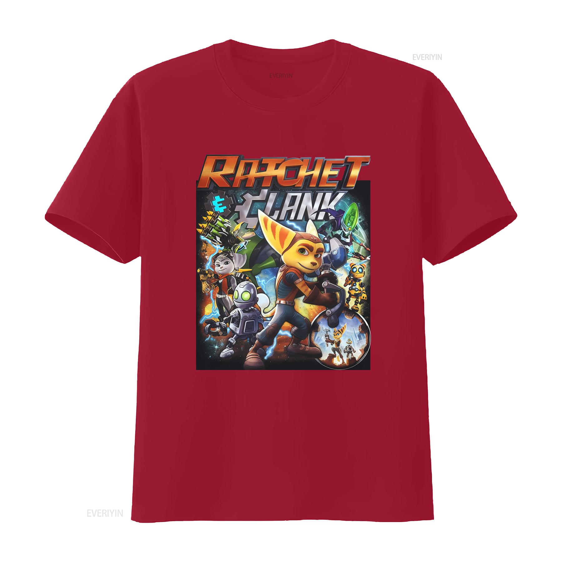 Ratchet Clank Video Game Character Print T Shirt for Kids Casual vintage Washed fashion graphic Comfortable Stylish Stretched S
Ratchet Clank Video Game Character Print T Shirt for Kids Casual vintage Washed fashion graphic Comfortable Stylish Stretched S