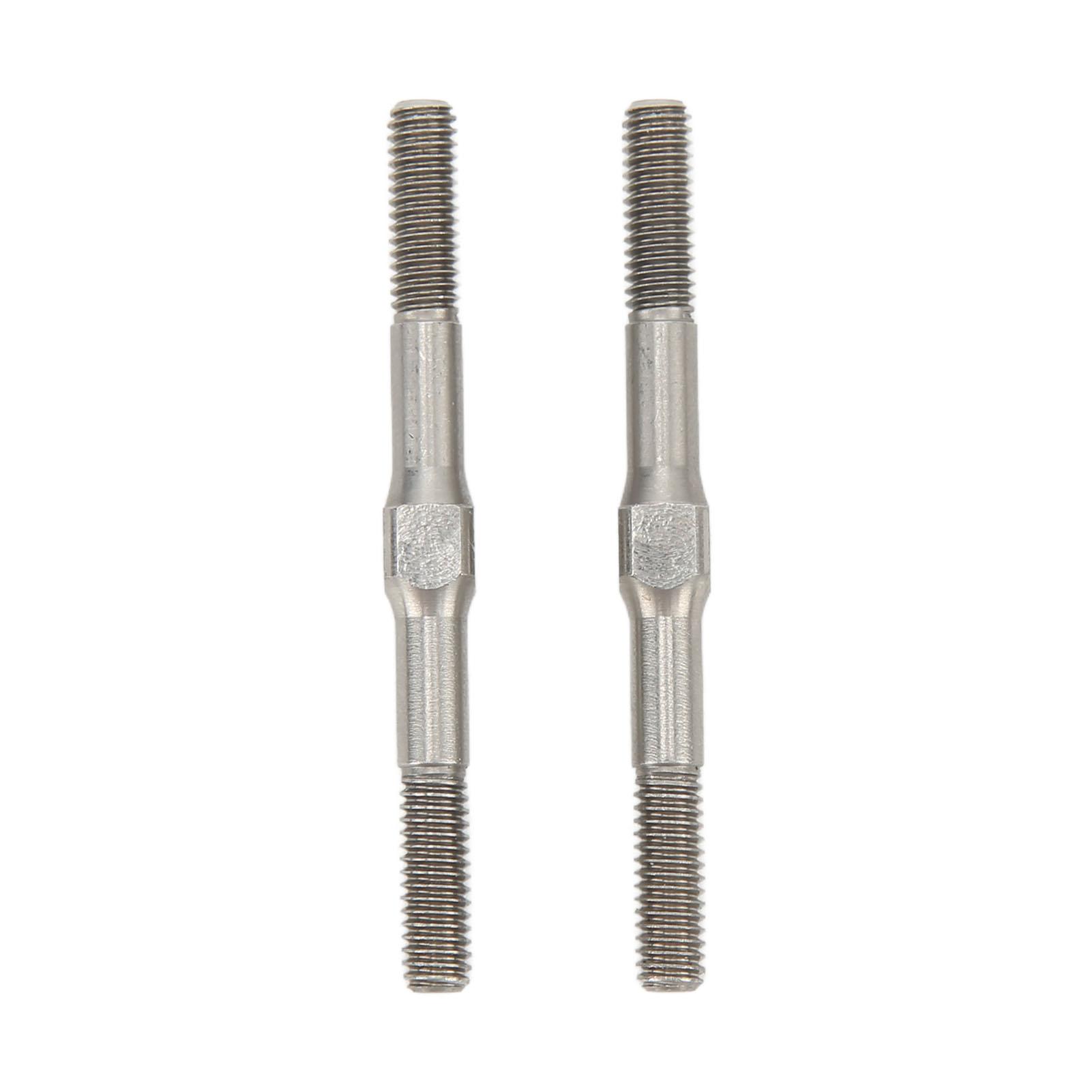 2Pcs RC Steel Turnbuckle Wear Resistant RC Turnbuckle Pull Rod for 110 RC Cars 48mm
2Pcs RC Steel Turnbuckle Wear Resistant RC Turnbuckle Pull Rod for 110 RC Cars 48mm