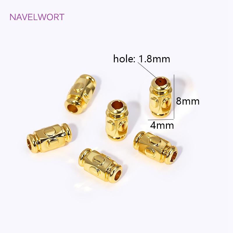 Латунные точечные бусины 8*4 мм, позолоченные 18K, разделительные бусины для изготовления браслетов, аксессуары для изготовления ювелирных изделий, оптовая продажа 10 pieces
Латунные точечные бусины 8*4 мм, позолоченные 18K, разделительные бусины для изготовления браслетов, аксессуары для изготовления ювелирных изделий, оптовая продажа 10 pieces
