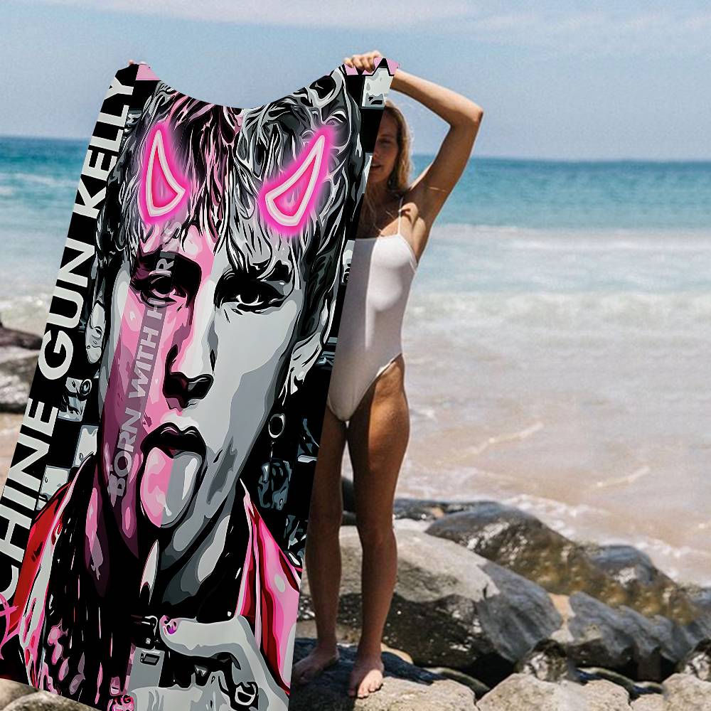 MGK M-Machine Gun Kelly Microfiber Beach Towel Absorbent Quick Dry Soft Yoga Swimming Resort Mountain Climbing Towel W30*H60(CM)
MGK M-Machine Gun Kelly Microfiber Beach Towel Absorbent Quick Dry Soft Yoga Swimming Resort Mountain Climbing Towel W30*H60(CM)