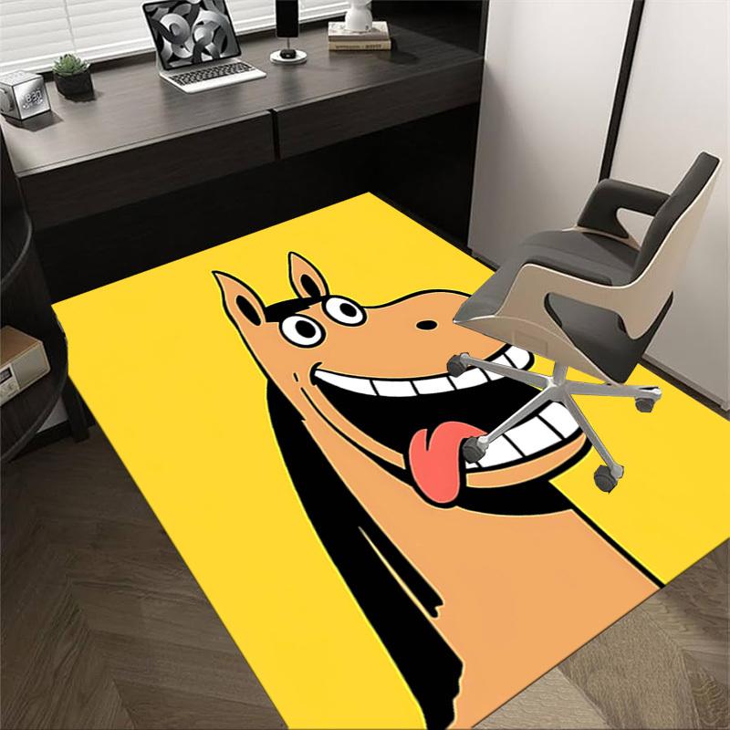 1PC Cartoon Horse Non-Slip Floor Carpet Compatible for Office&Living Room&Bedroom&Dining room - Flat-Weave Machine-W246 60cm by 90cm
1PC Cartoon Horse Non-Slip Floor Carpet Compatible for Office&Living Room&Bedroom&Dining room - Flat-Weave Machine-W246 60cm by 90cm