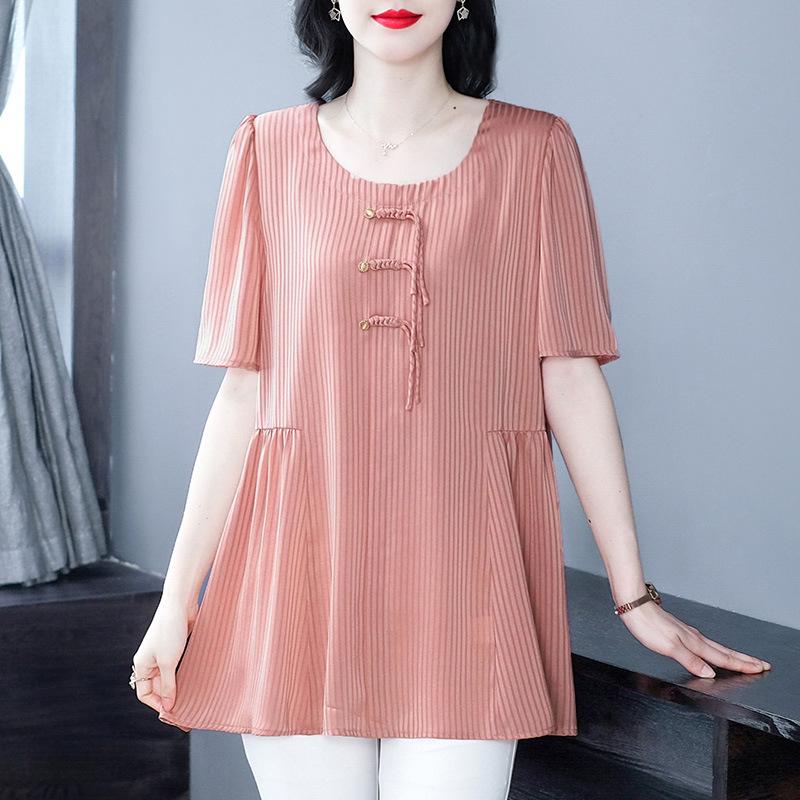 2025 Summer Trendy Chiffon Princess Blouse - Versatile, Loose, Plus Size Women s Fashion Top XL (suitable for 120-140 jin) рожевий
2025 Summer Trendy Chiffon Princess Blouse - Versatile, Loose, Plus Size Women s Fashion Top XL (suitable for 120-140 jin) рожевий