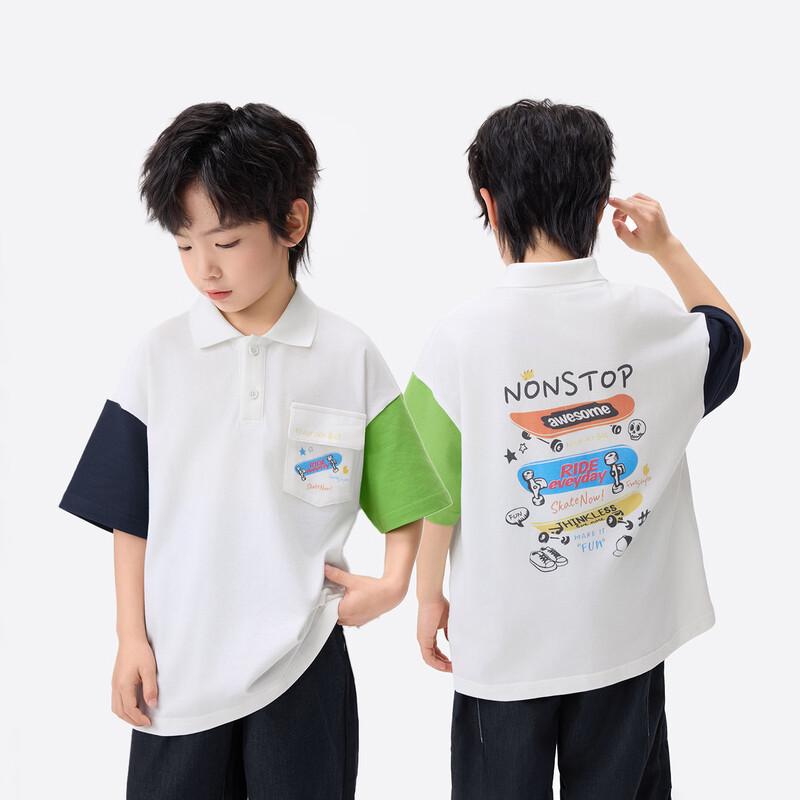 Xiao Yin Man Boys Color Block Printed Short-Sleeve T-shirt 130
Xiao Yin Man Boys Color Block Printed Short-Sleeve T-shirt 130