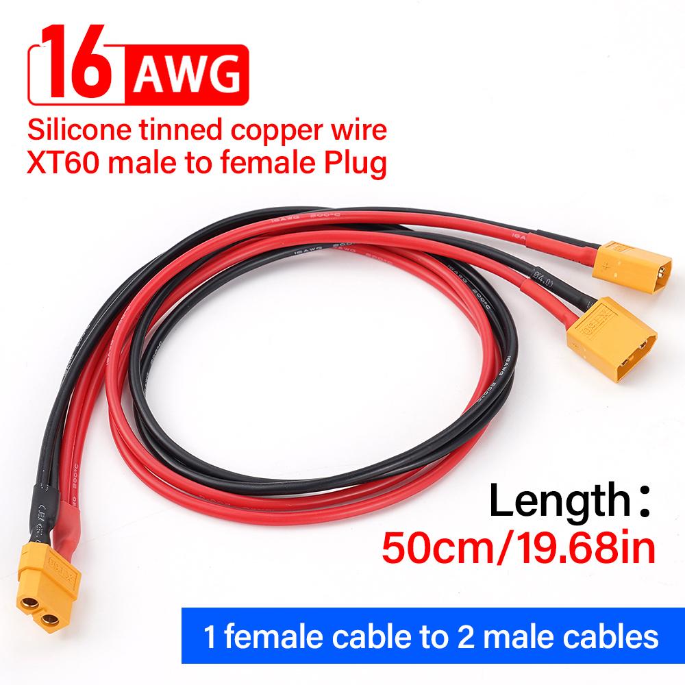 50см 16Awg Xt60 Гніздо Кабель Штекер Штепсель із силіконовим подовжувачем Свинцева батарея для Rvs, гольф-карів для електричних скутерів
50см 16Awg Xt60 Гніздо Кабель Штекер Штепсель із силіконовим подовжувачем Свинцева батарея для Rvs, гольф-карів для електричних скутерів