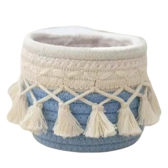 Storage Box Large Capacity Thickened Storage Organizer Multipurpose Tassel Decor Container for Home Bedroom Living Room S синий
Storage Box Large Capacity Thickened Storage Organizer Multipurpose Tassel Decor Container for Home Bedroom Living Room S синий