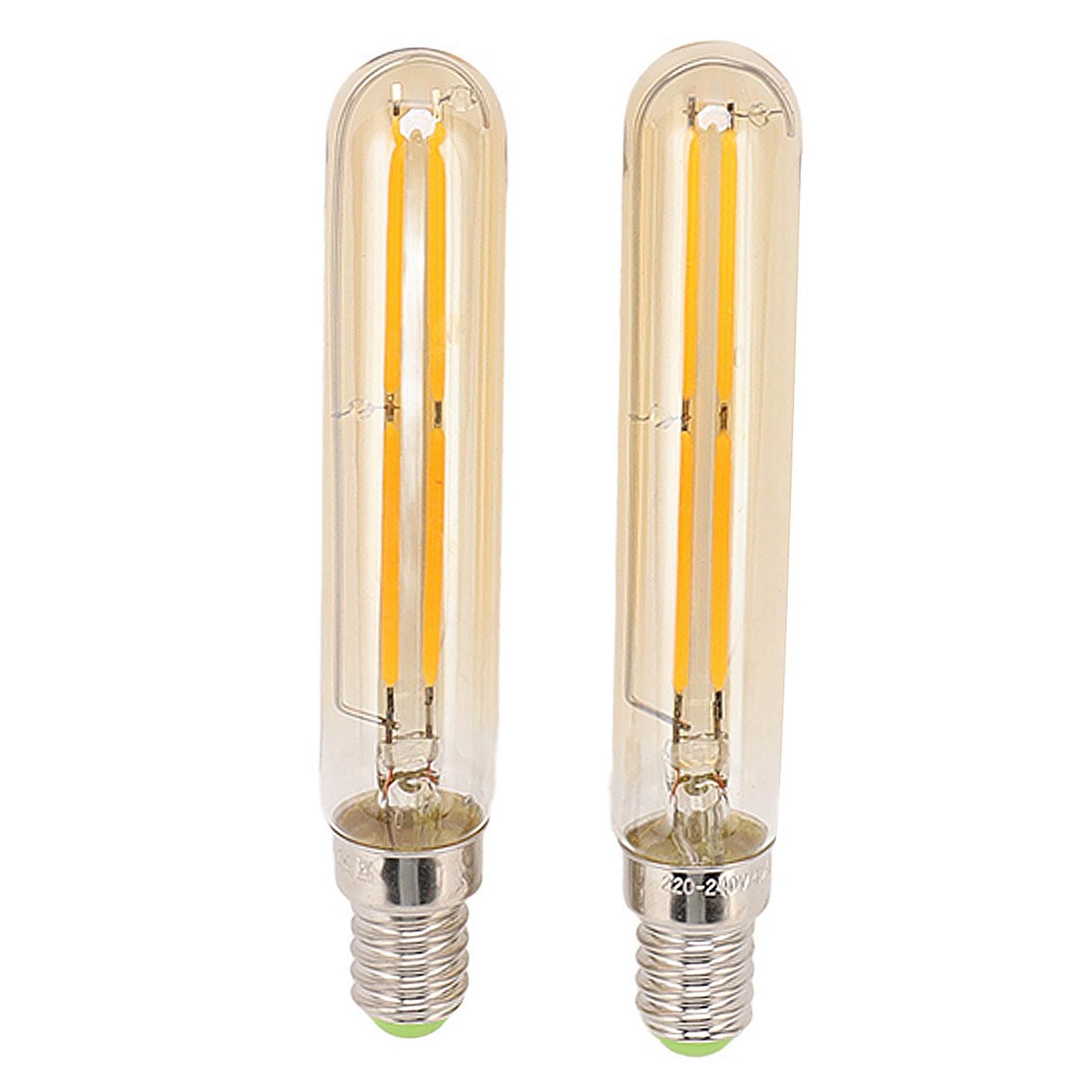 2Pcs LED Tube Bulb 4W E14 2300K Tubular Light Lamp Bulbs T20x120 220‑240V for Lighting золотий
2Pcs LED Tube Bulb 4W E14 2300K Tubular Light Lamp Bulbs T20x120 220‑240V for Lighting золотий