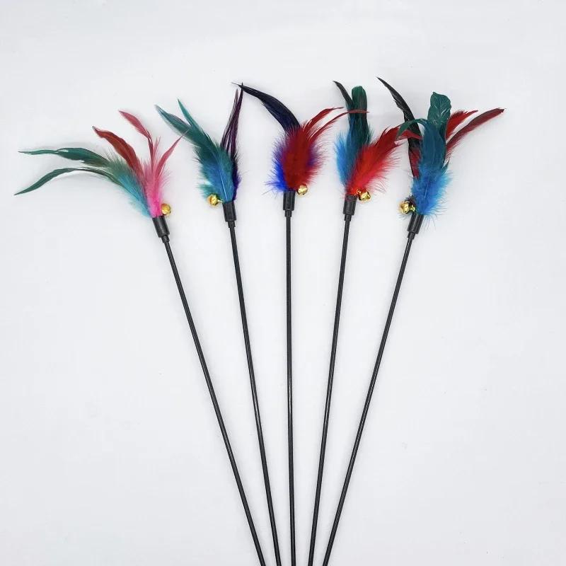 1/2/3pc 50cm Cat Toy Feather with Bell Cats Teaser Wand Cat Interactive Toy Funny Colorful Rod Teaser Wand Pet Cats Supplies 1pc
1/2/3pc 50cm Cat Toy Feather with Bell Cats Teaser Wand Cat Interactive Toy Funny Colorful Rod Teaser Wand Pet Cats Supplies 1pc