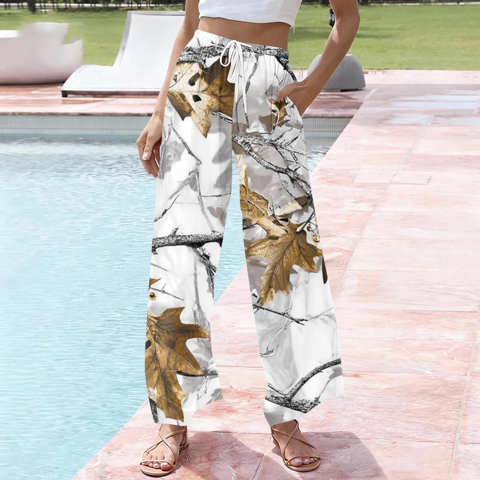 Women s Casual Printed Wide Leg Drawstring Pocket Beach Casual Pants XL світло-сірий колір
Women s Casual Printed Wide Leg Drawstring Pocket Beach Casual Pants XL світло-сірий колір