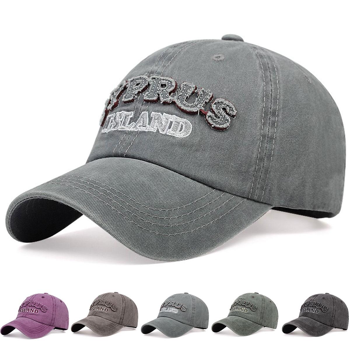 Unisex ISLAND Letter Patch Washed Baseball Caps Spring Autumn Outdoor Adjustable Casual Hats Dad Hat Sunscreen Hat сірий
Unisex ISLAND Letter Patch Washed Baseball Caps Spring Autumn Outdoor Adjustable Casual Hats Dad Hat Sunscreen Hat сірий