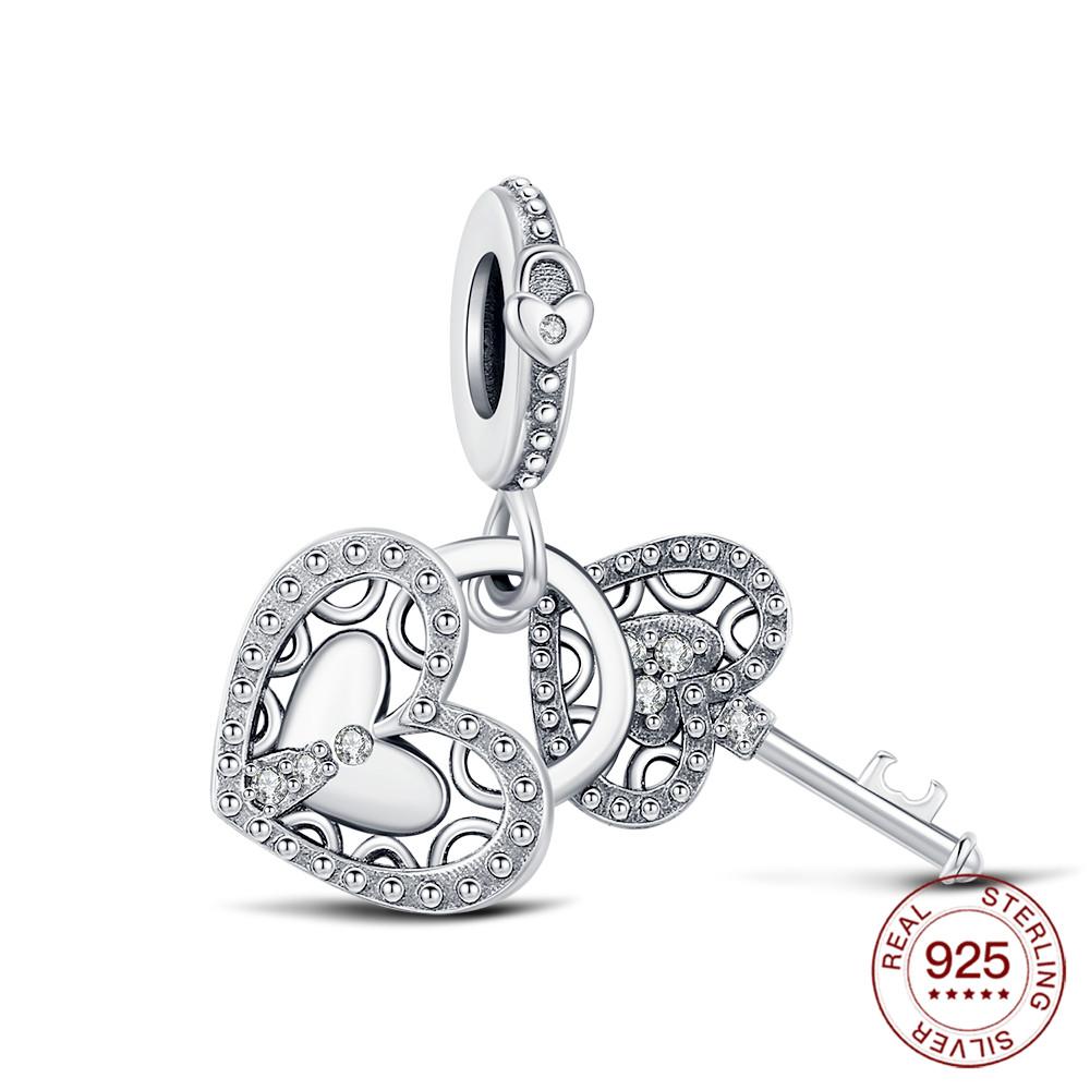 925 Silver Charm Valentine s Day Gift Love Heart Pendant For Bracelet DIY Jewelry Holiday Lady Fashion Party
925 Silver Charm Valentine s Day Gift Love Heart Pendant For Bracelet DIY Jewelry Holiday Lady Fashion Party