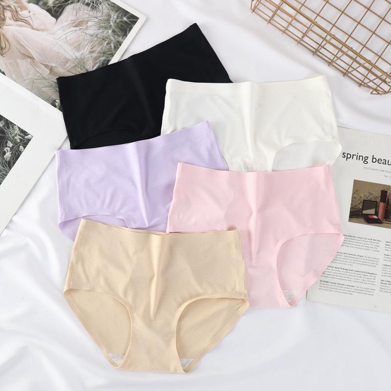 Women s Mid-Waist Seamless Ice Silk Briefs with Breathable Holes and Cotton Crotch M (60-80 jin) розовый
Women s Mid-Waist Seamless Ice Silk Briefs with Breathable Holes and Cotton Crotch M (60-80 jin) розовый