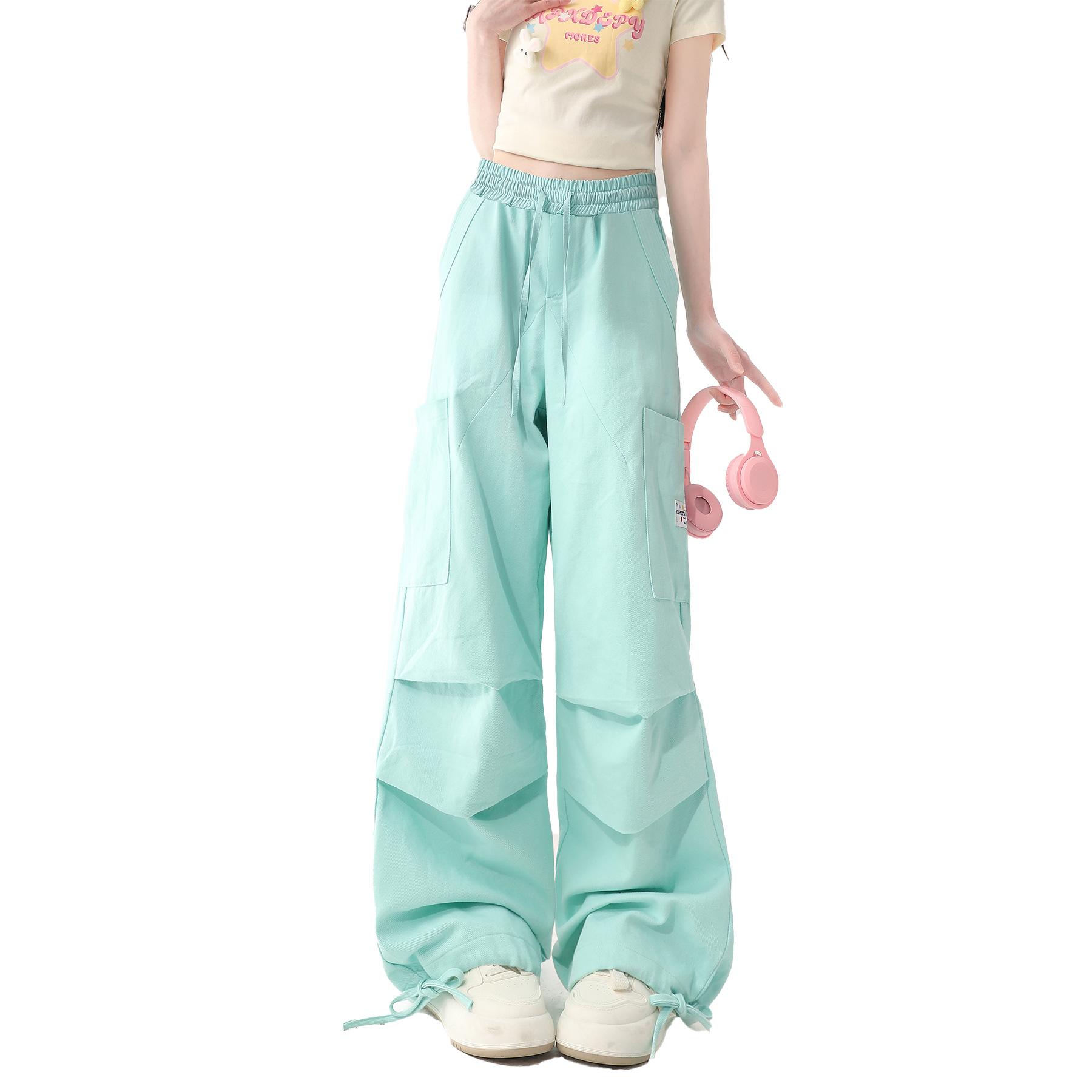 Американские мятные зеленые рабочие брюки для женщин и новые повседневные брюки 2024 года, прямые широкие брюки-десантники L зелёный
Американские мятные зеленые рабочие брюки для женщин и новые повседневные брюки 2024 года, прямые широкие брюки-десантники L зелёный