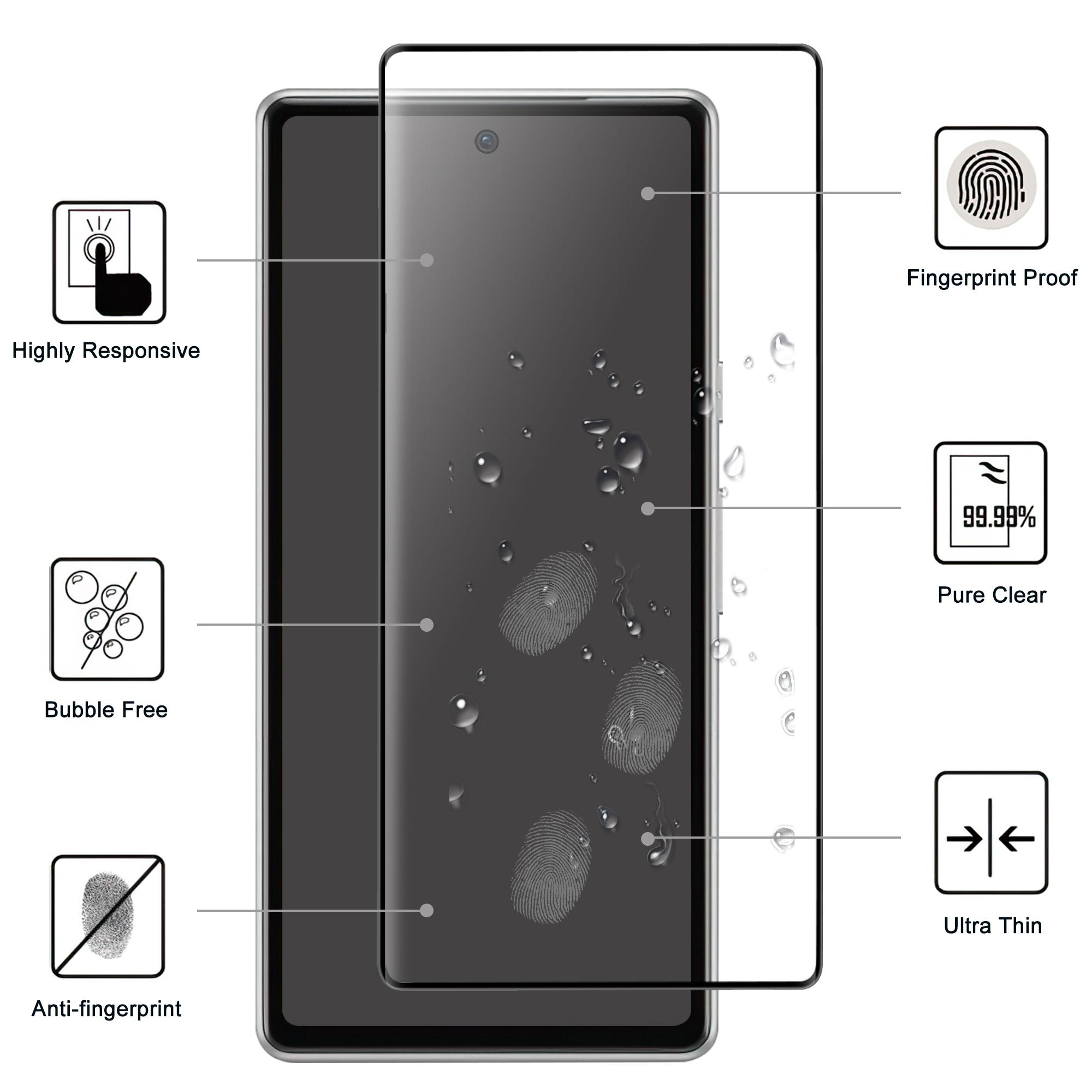 Full Glue Screen Protector for Google Pixel 7a Black Edge Anti-fingerprint HD Clear Tempered Glass Film Type A
Full Glue Screen Protector for Google Pixel 7a Black Edge Anti-fingerprint HD Clear Tempered Glass Film Type A