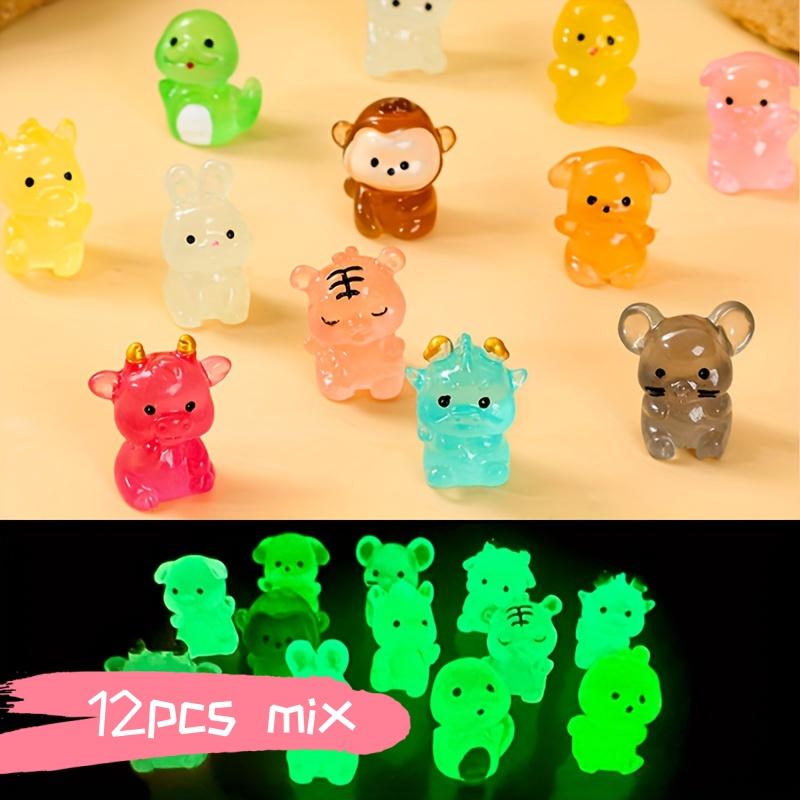 12 Noctilucent Zodiac Animal Sculptures, Holiday Party Gifts, and Birthday Gifts - Cute resin figurines with glowing mice, goats
12 Noctilucent Zodiac Animal Sculptures, Holiday Party Gifts, and Birthday Gifts - Cute resin figurines with glowing mice, goats